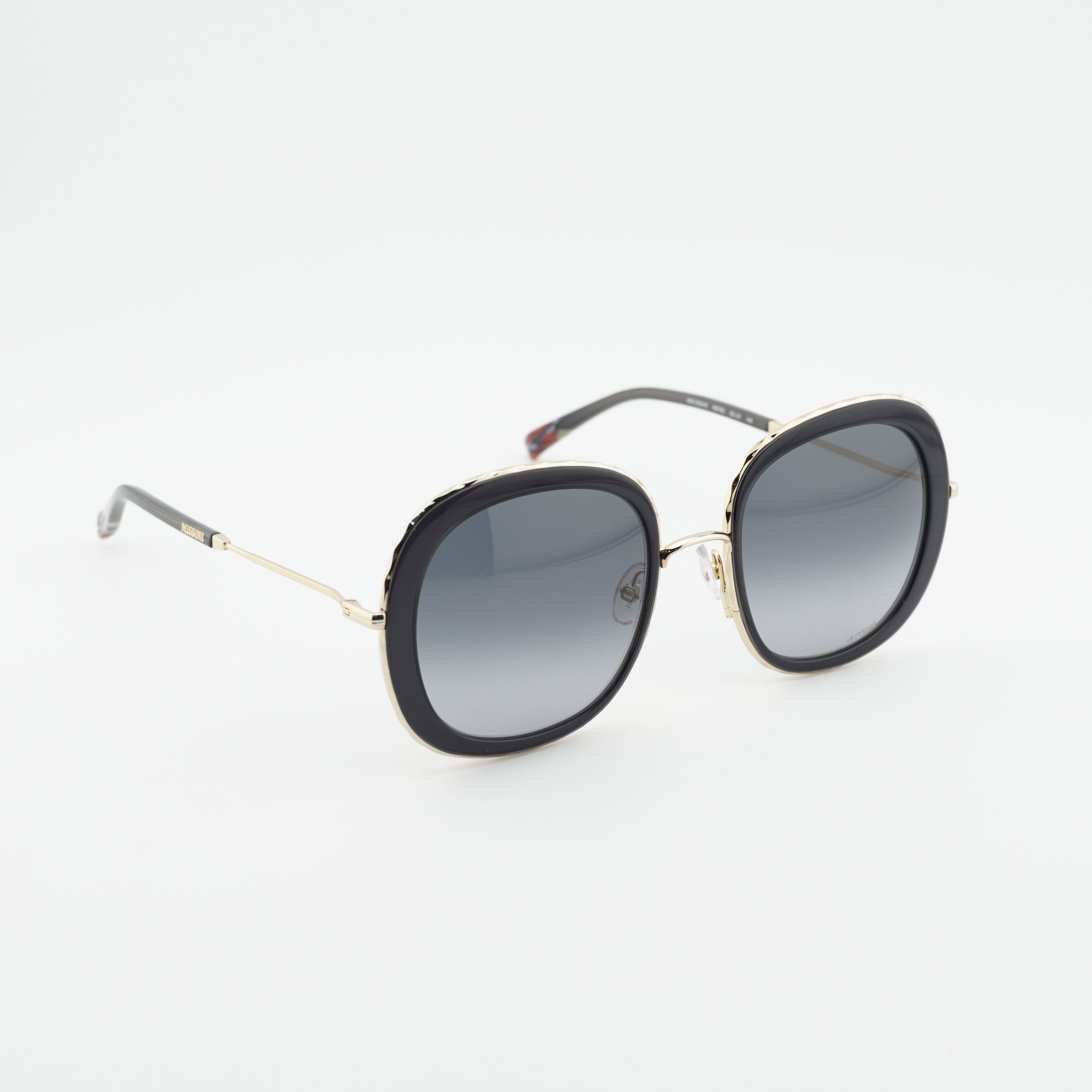 Missoni Missoni MIS 0034/S 0KB7 9O Sunglasses Grey/Gold Square Frame Size ONE SIZE - 7 Thumbnail