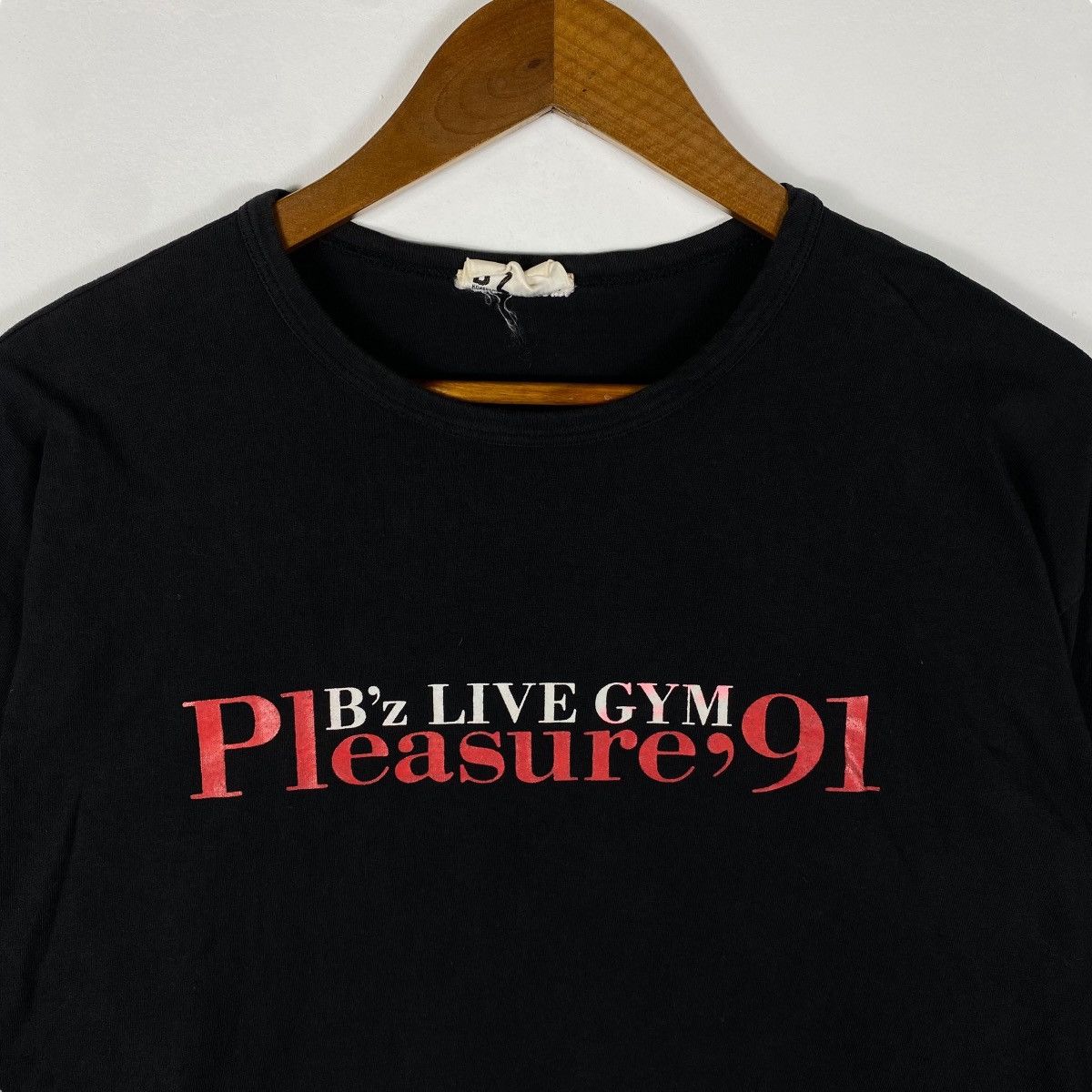 Band Tees × Vintage Vintage 90's Japanese Band B'Z Live Gym PLEASURE 1991 Tour Size US L / EU 52-54 / 3 - 2 Thumbnail