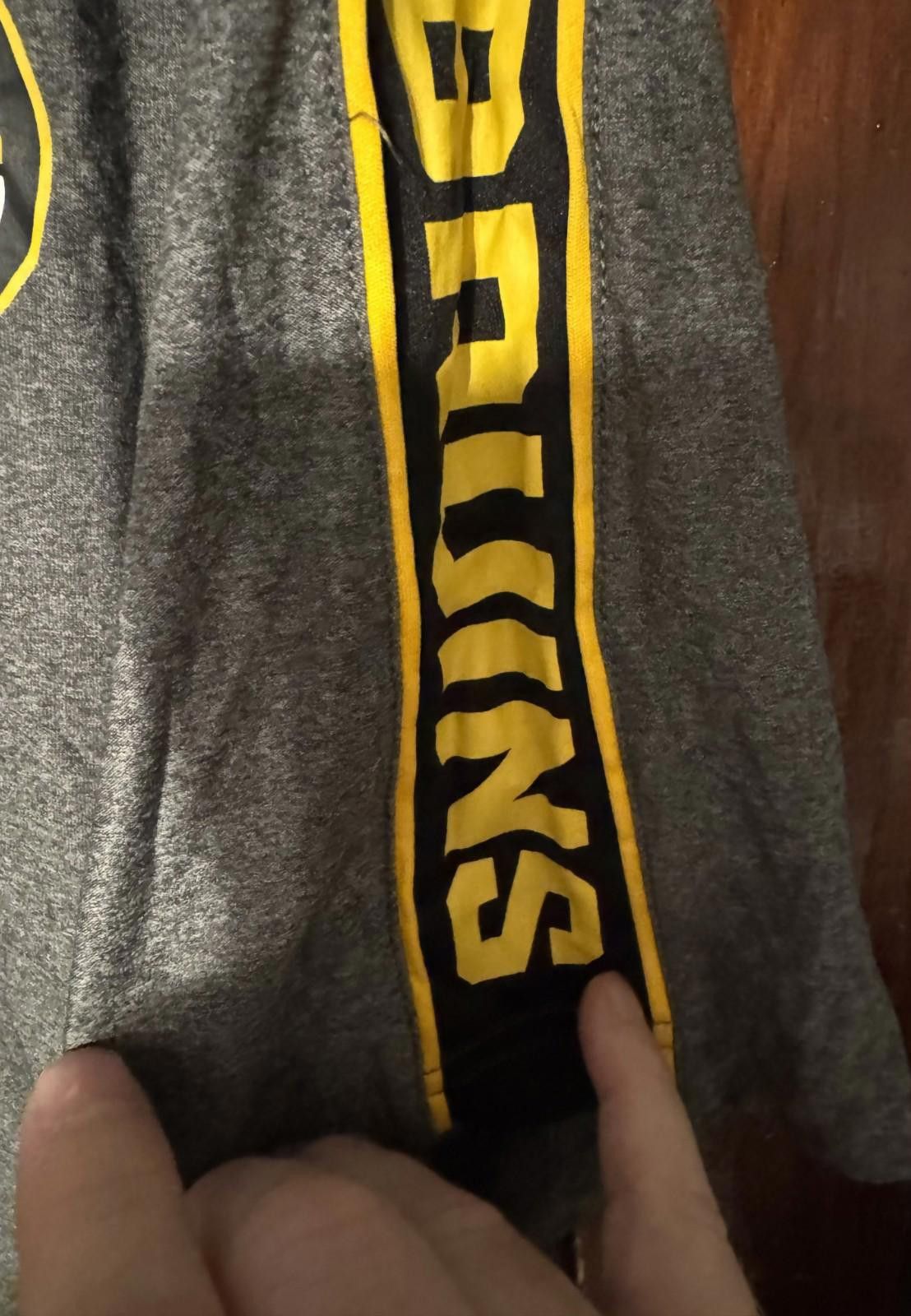 Other Boston Bruins Fanatics Polo Shirt Gray Men's Sz L Size ONE SIZE - 3 Thumbnail
