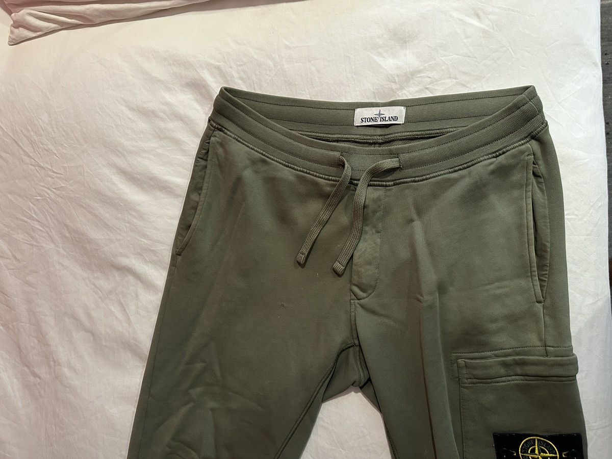 Stone Island Green Stone Island Sweatpants Size US 30 / EU 46 - 2 Thumbnail