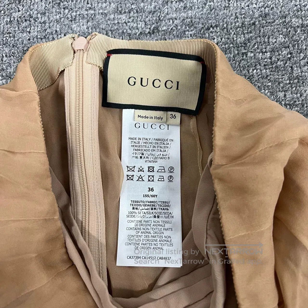 Gucci Gucci Silk Skirt. Size 35" - 3 Thumbnail