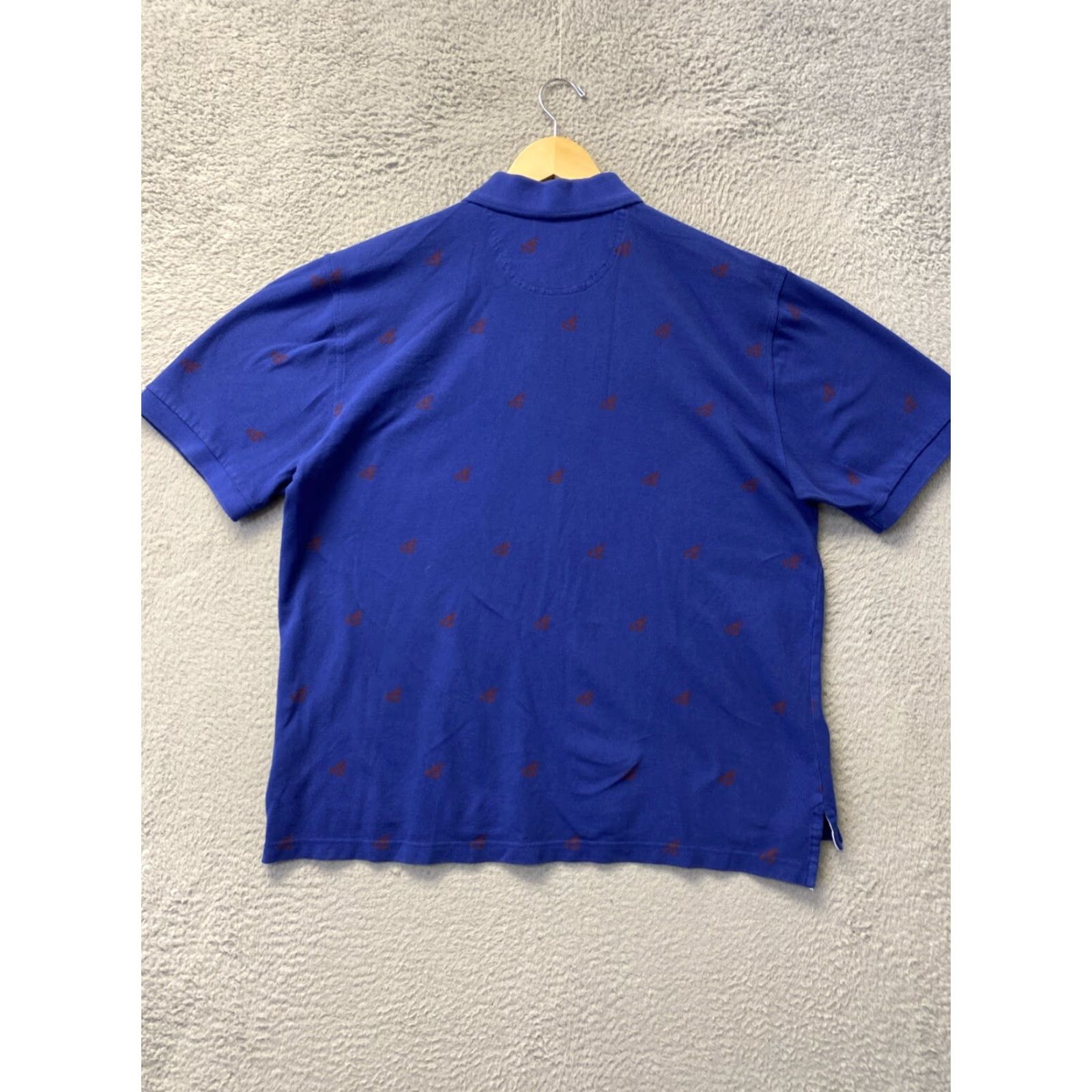 Brooks Brothers Brooks Brothers 346 Polo Shirt Men Large Regular Fit Dark Blue Logo Vintage Style Size US L / EU 52-54 / 3 - 6 Thumbnail