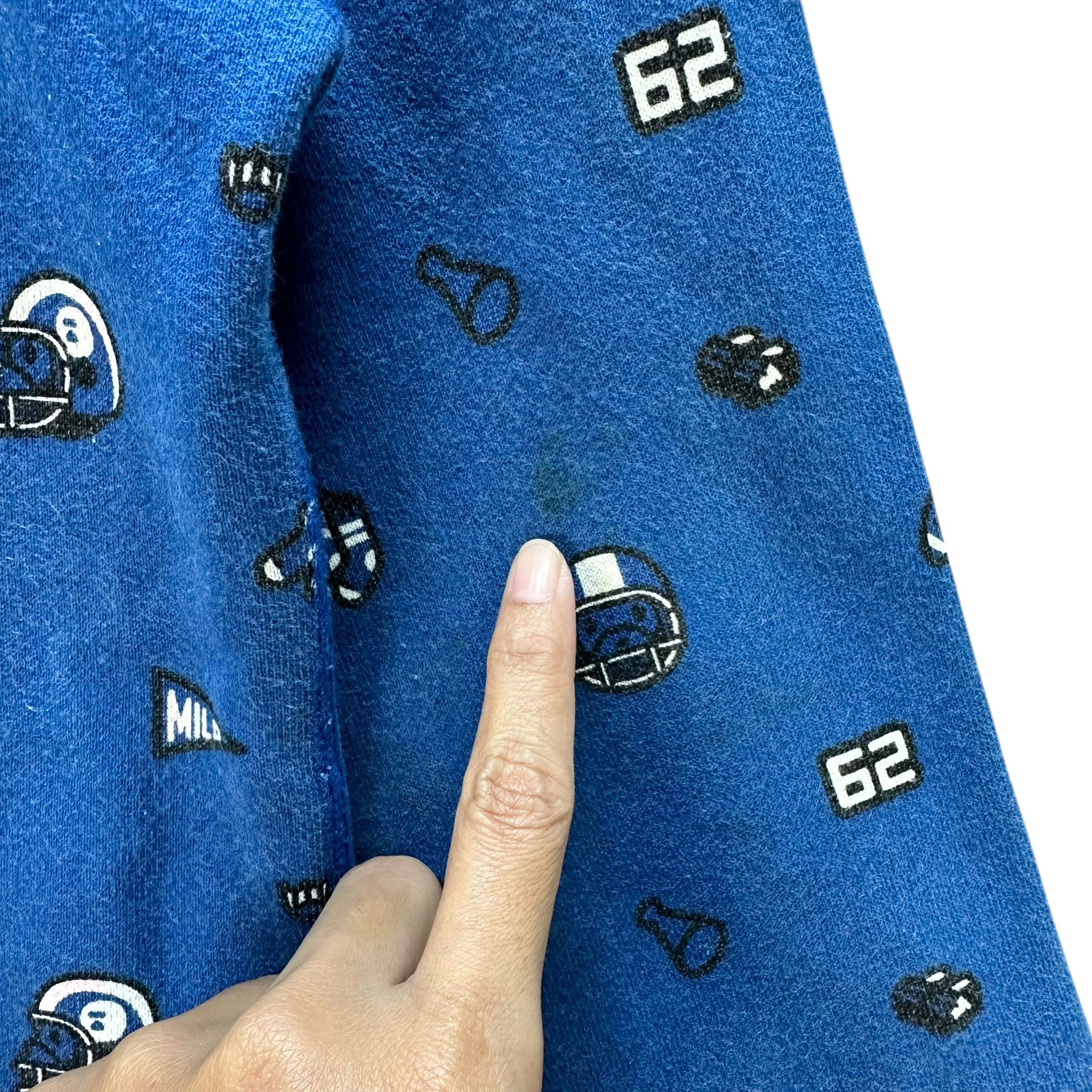 Bape BAPE Baby Milo Football Full Zip Hoodie Sweatshirt #A76-1841 Size XS / US 0-2 / IT 36-38 - 10 Thumbnail