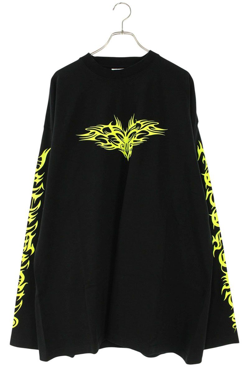 Vetements VETEMENTS ss16 gothic logo oversized long sleeve | Grailed