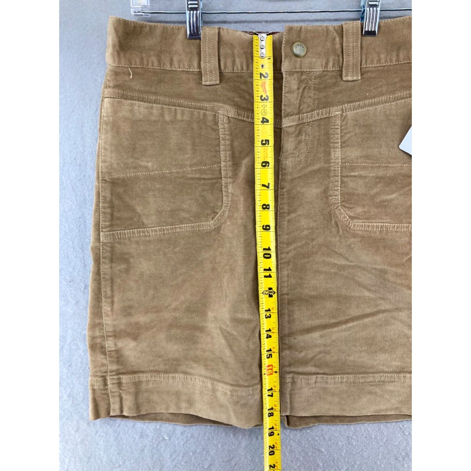 Athleta Athleta Skirt Womens 6 Khaki Stretch Mini NWT Size 28" / US 6 / IT 42 - 4 Thumbnail