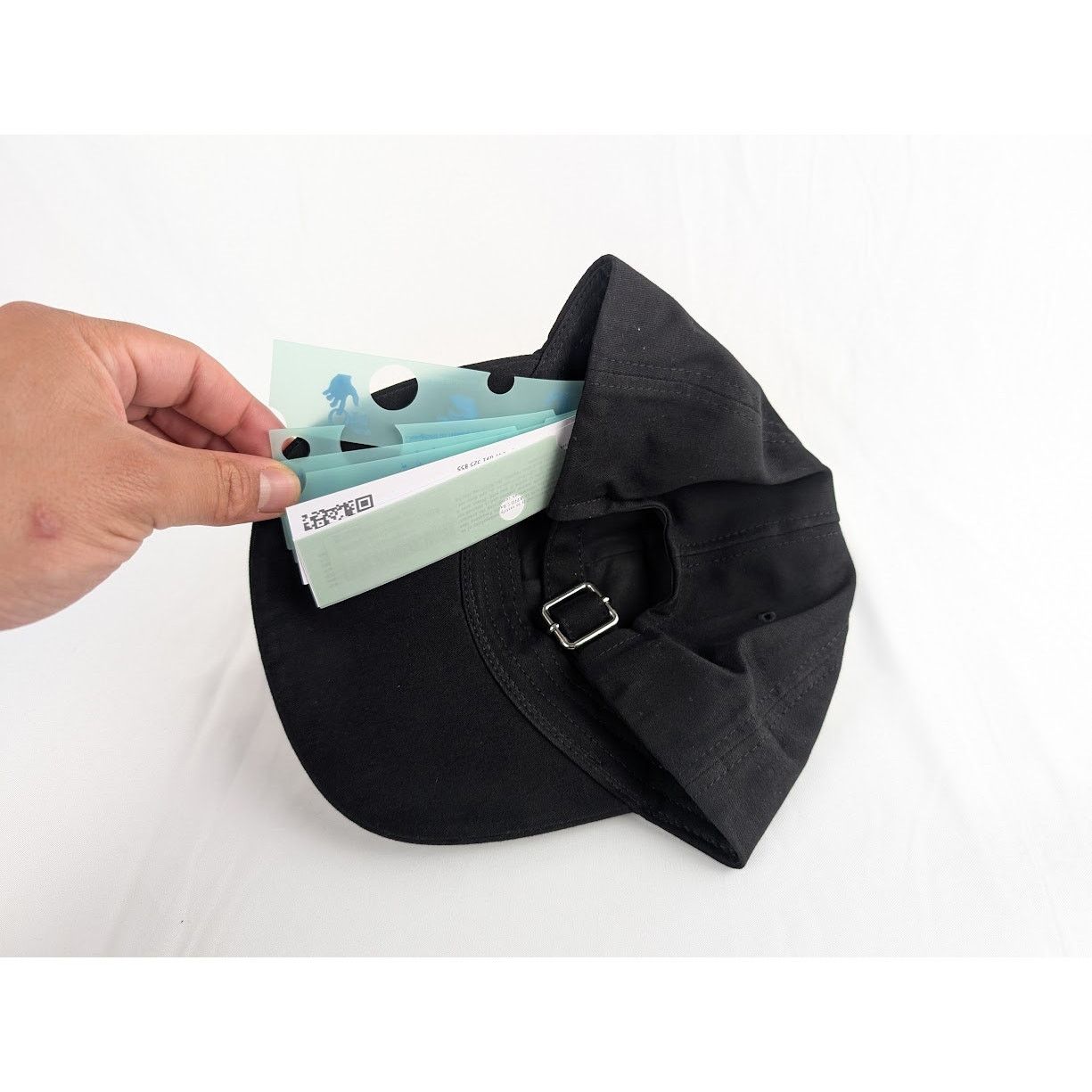 Off-White o1rshd1 Q:2 / Arrow Baseball Cap in Black / White Size ONE SIZE - 6 Thumbnail