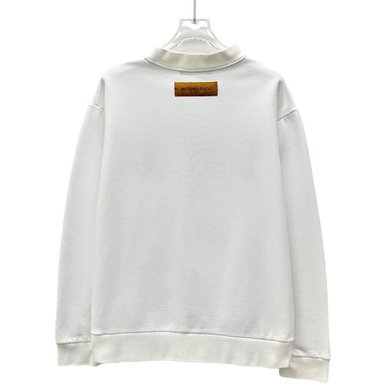 Louis Vuitton Louis Vuitton White presbyopic embroidered cotton crew nec Size US S / EU 44-46 / 1 - 2 Thumbnail