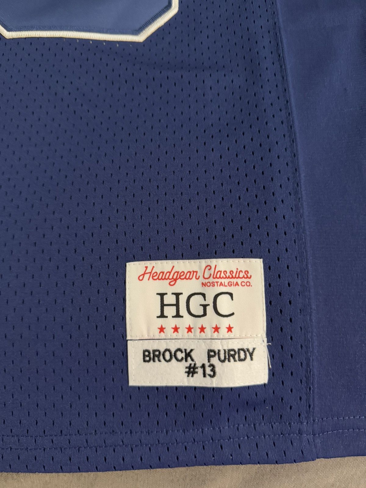 Other BROCK PURDY HIGH SCHOOL FOOTBALL JERSEY (NAVY) SIZE XL Size US XL / EU 56 / 4 - 5 Thumbnail