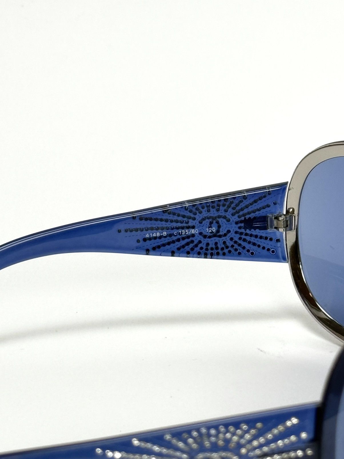 Chanel VINTAGE CHANEL RHINESTONE LOGO SUNGLASSES Size ONE SIZE - 5 Thumbnail
