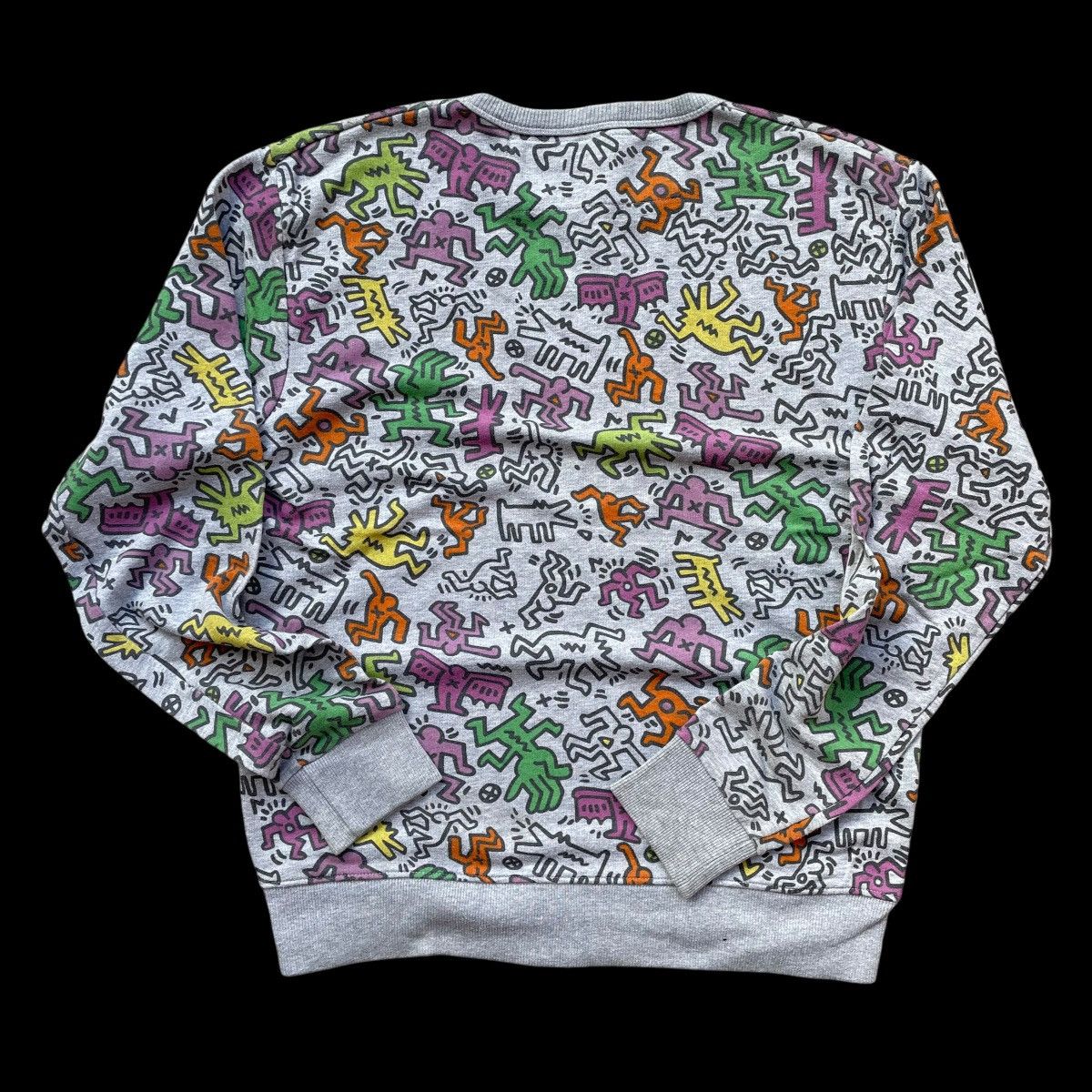 Keith Haring Keith Haring Full Printed Sweatshirt Size US L / EU 52-54 / 3 - 6 Thumbnail