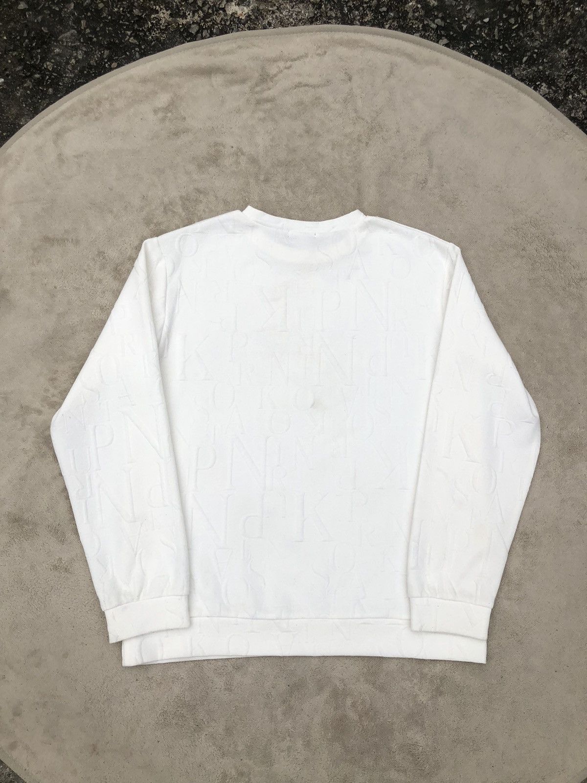 Vintage 💥Vintage Plymtone Emerging Alphabet Sweatshirt Size US L / EU 52-54 / 3 - 8 Thumbnail