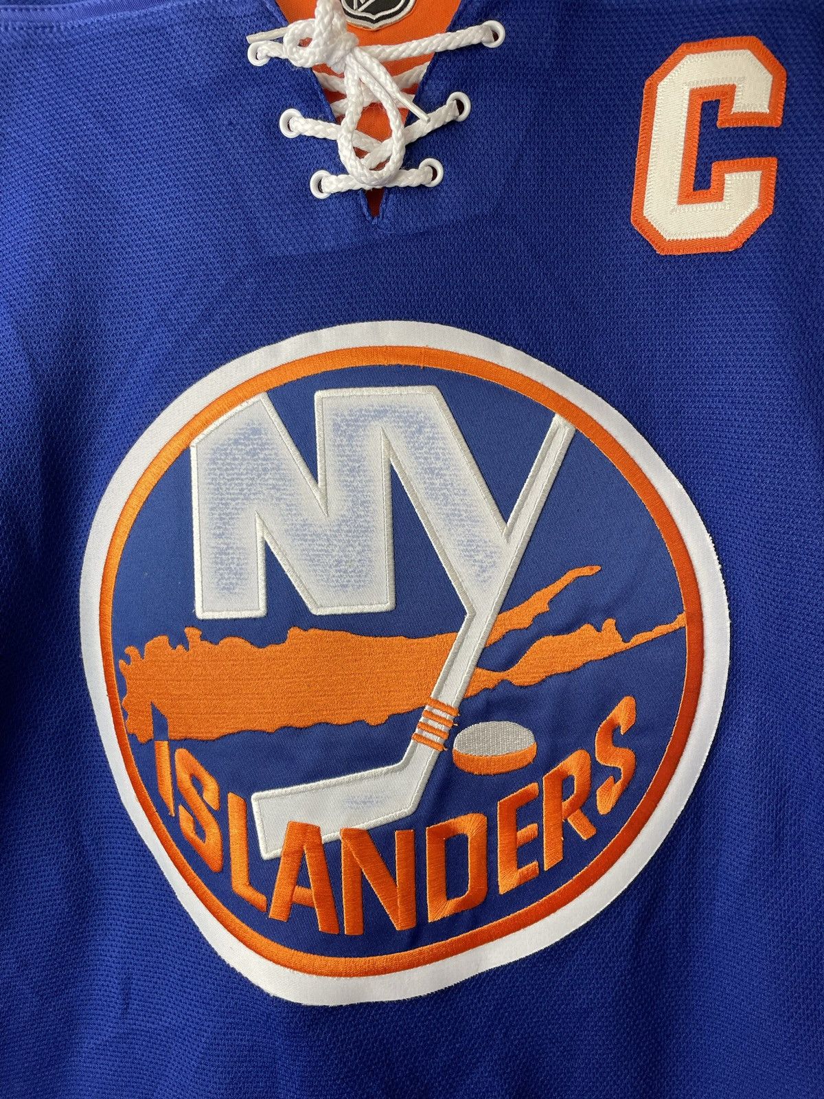 Reebok MARK STREIT #2 NEW YORK ISLANDERS REEBOK NHL Jersey L MEN Size US L / EU 52-54 / 3 - 3 Thumbnail