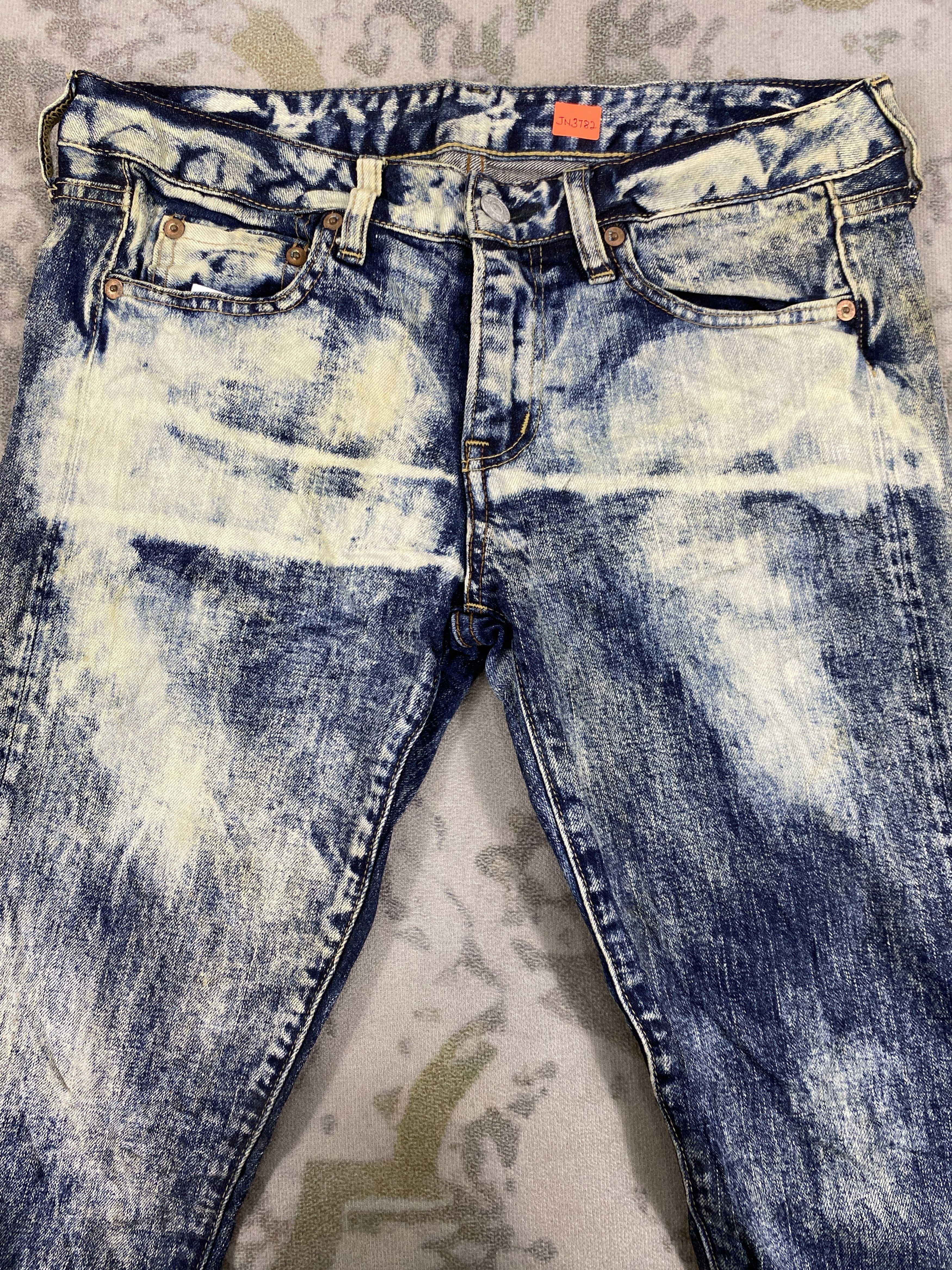 Kapital Redline Go To Hollywood KAPITAL STYLE 31x33 Denim-JN3782 Size US 31 - 3 Thumbnail