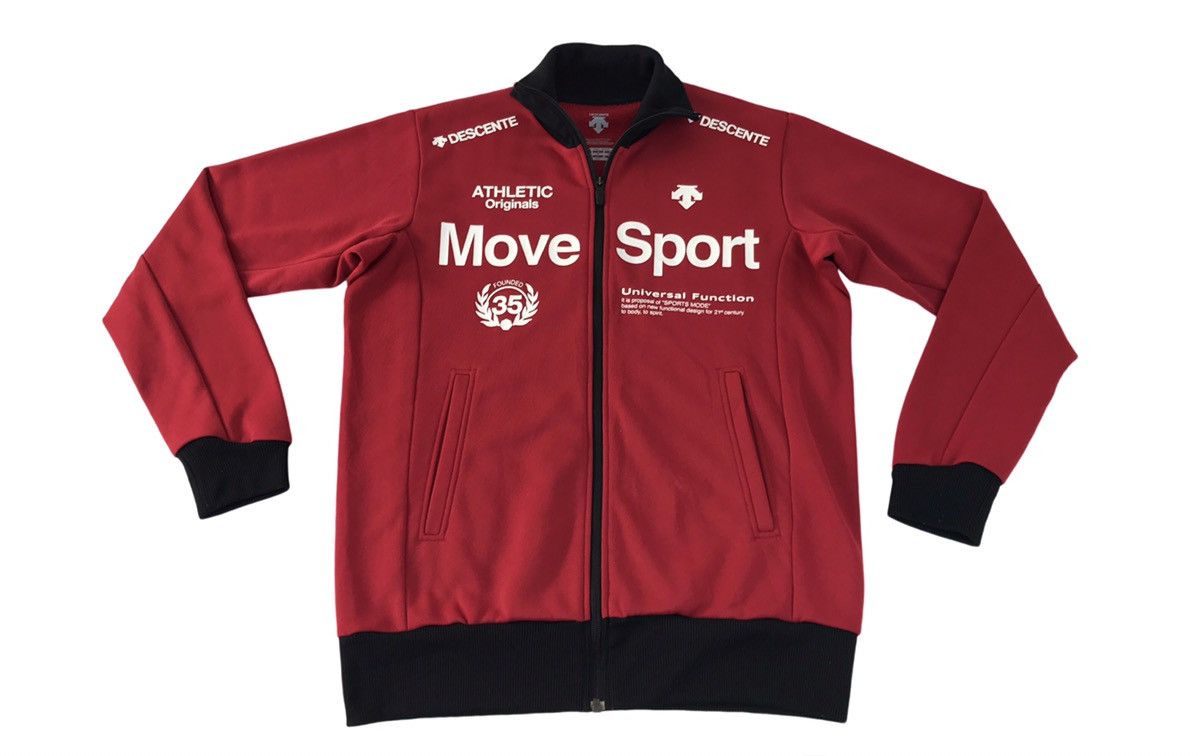 Descente Vintage Sweater Descente Move Sport Zipper Style Size US M / EU 48-50 / 2 - 1 Thumbnail