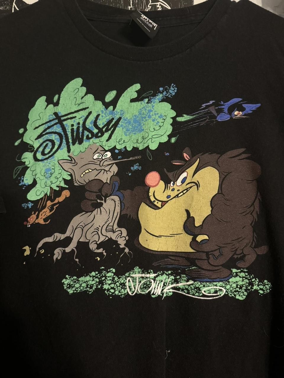 Stussy × Supreme × Vintage Stussy john kricfalusi shirt Size US M / EU 48-50 / 2 - 4 Thumbnail