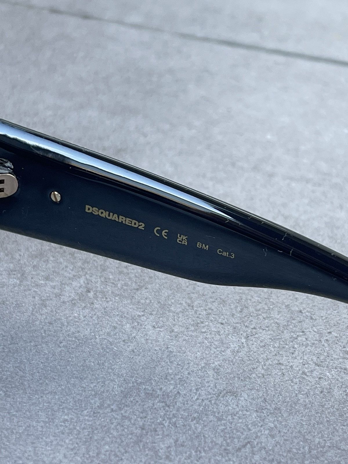 !DS! SS23 Dsquared2 D2 0101/S Black RIde Sunglasses