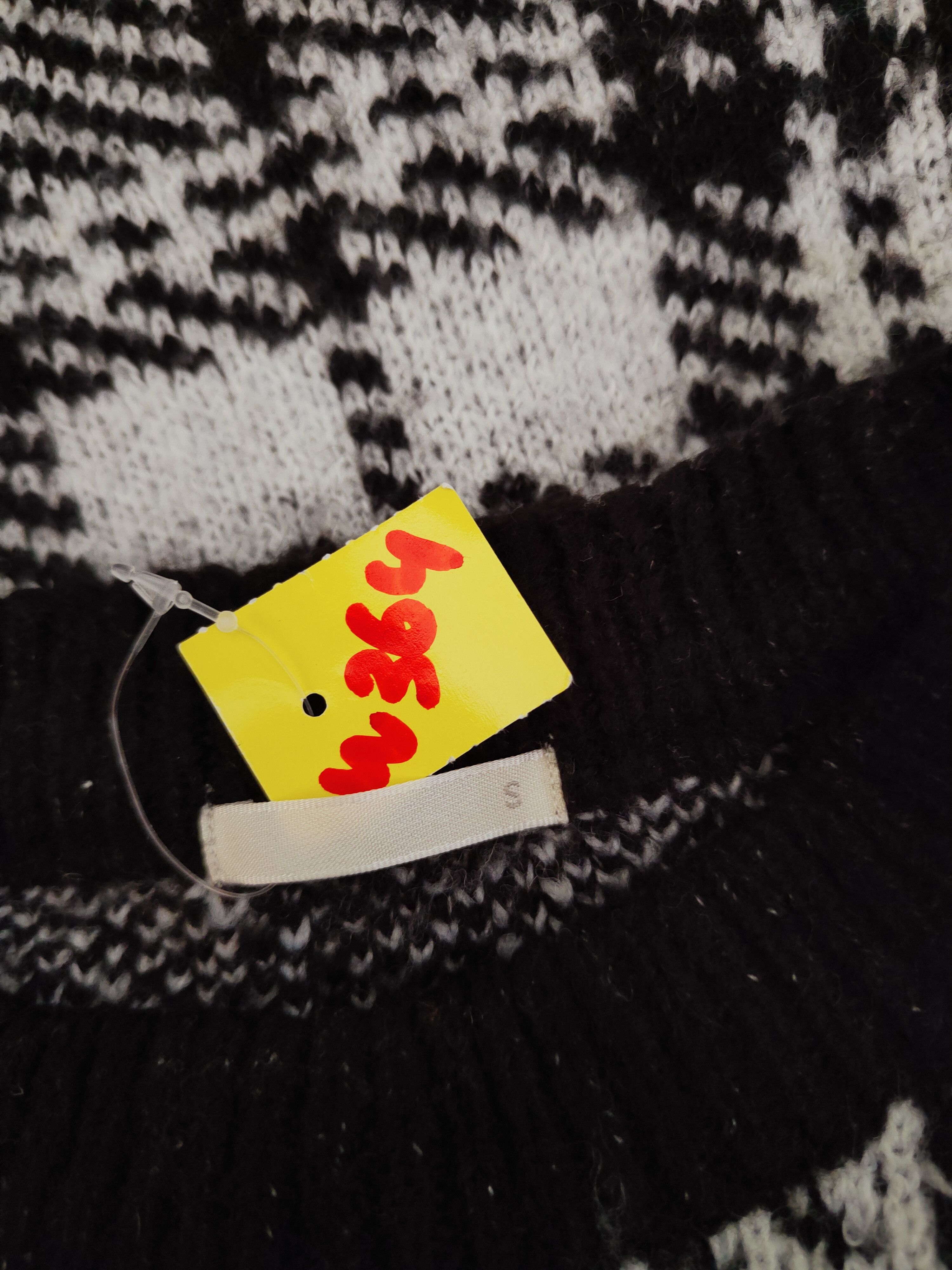 GU × Japanese Brand Gu Black White Knitwear Sweatshirts #W364 Size US S / EU 44-46 / 1 - 11 Thumbnail