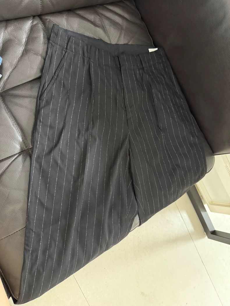 Our Legacy Our Legacy size46 Black striped trousers Size US 30 / EU 46 - 3 Thumbnail
