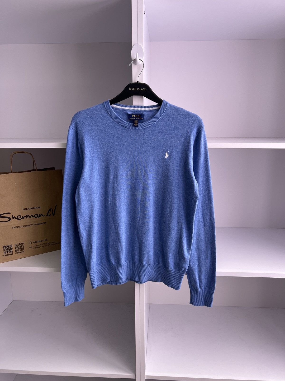 Polo Ralph Lauren × Vintage Vintage Polo Ralph Lauren V-neck Sweater Size US M / EU 48-50 / 2 - 4 Thumbnail