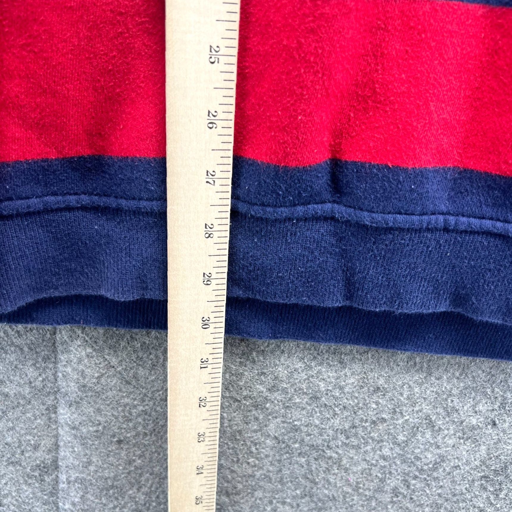 Vineyard Vines Vineyard Vines Pullover Men L Blue Striped Rugby Cotton Quarter Zip Mock Neck Logo Classic Preppy Sweater Size US L / EU 52-54 / 3 - 4 Thumbnail