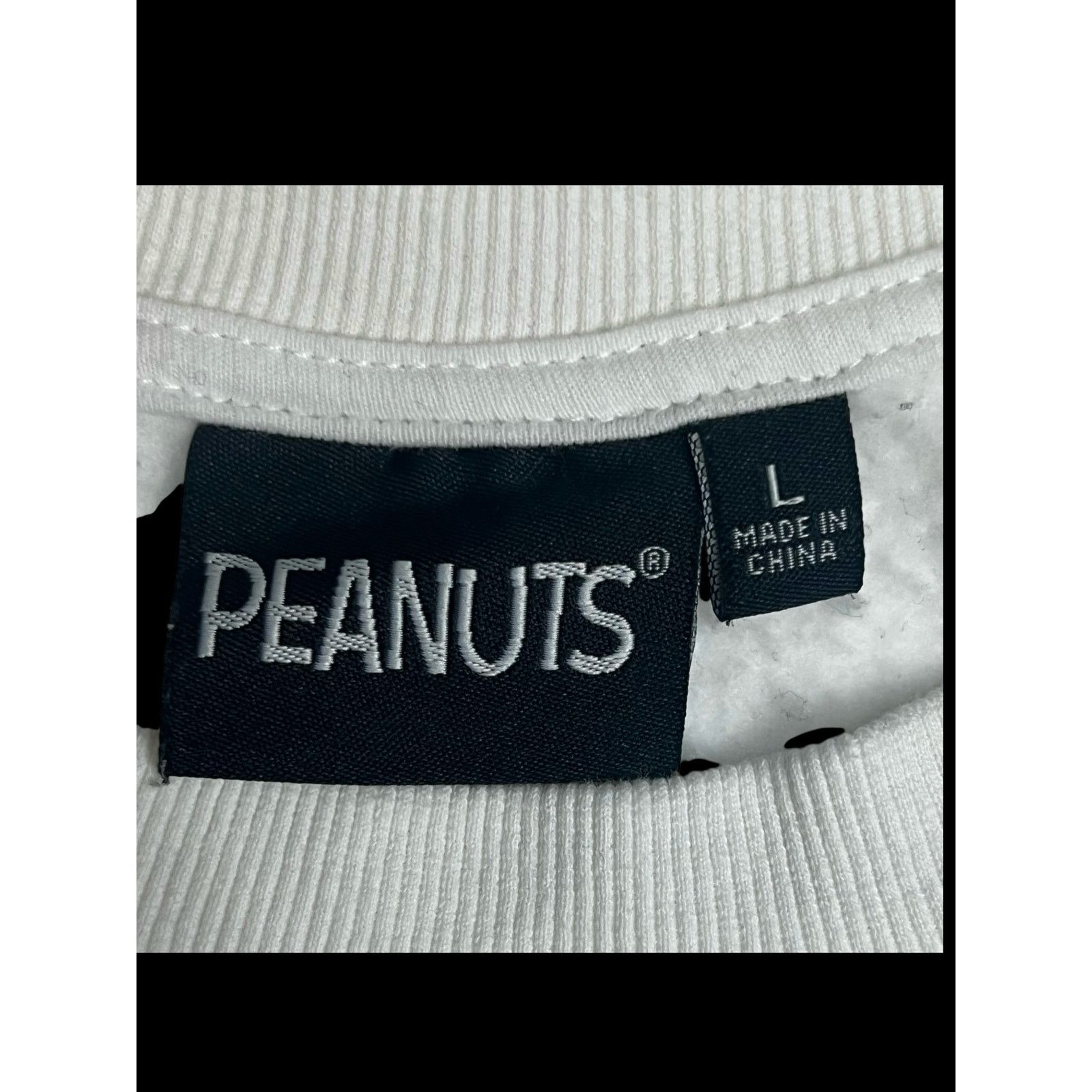 Peanuts Peanuts Snoopy Santa Claus Christmas White Sweatshirt -Large Size US L / EU 52-54 / 3 - 3 Thumbnail