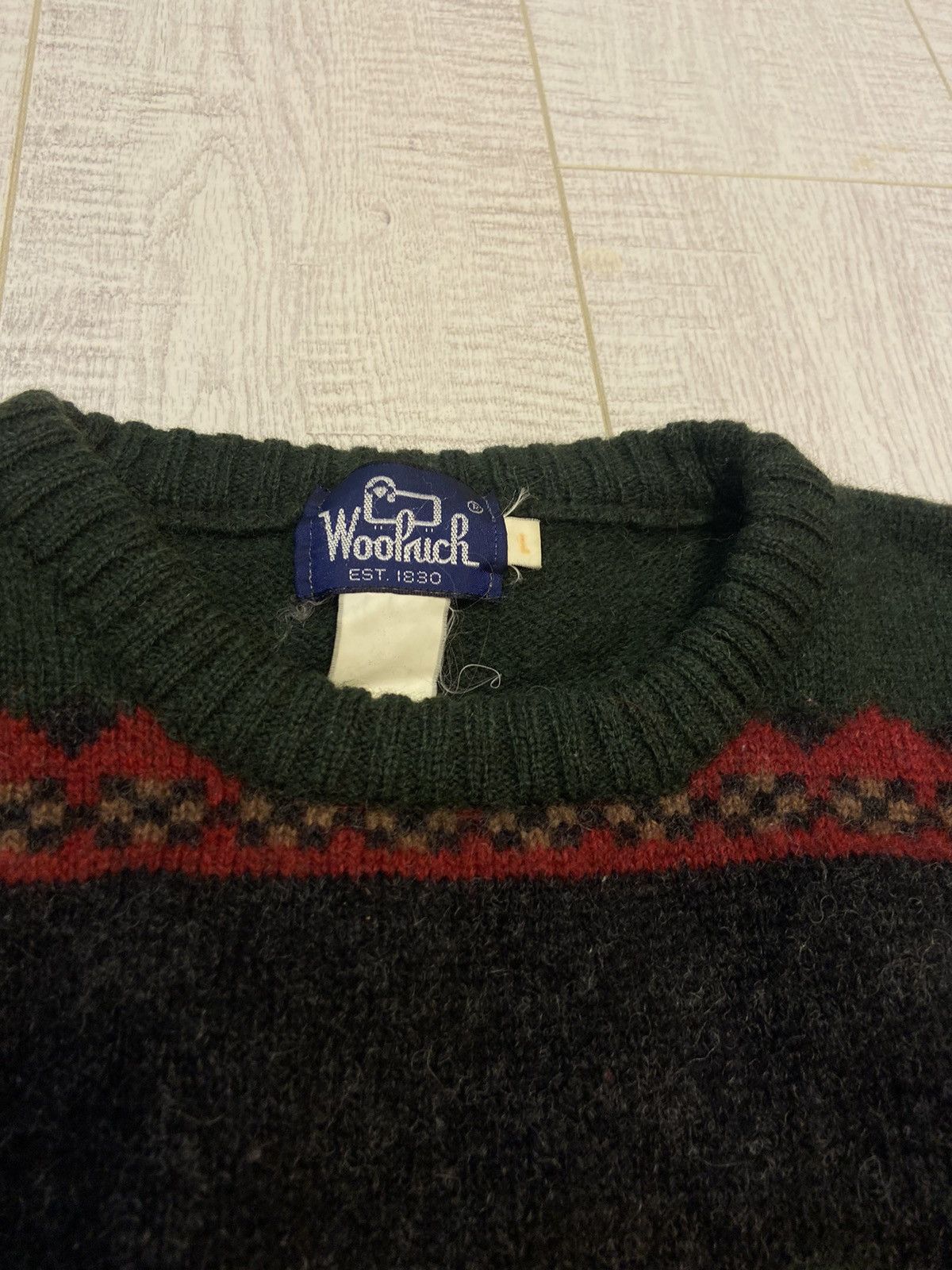 Woolrich Woolen Mills woolrich vintage duck sweater Size US L / EU 52-54 / 3 - 3 Thumbnail