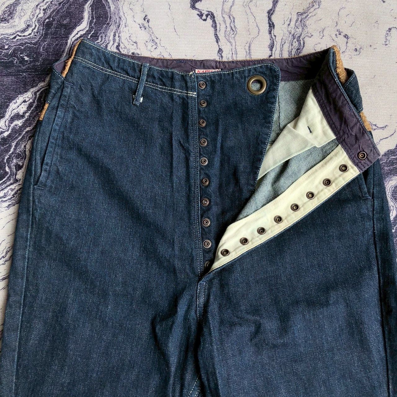 Kapital Vintage Kapital Denim Clown Pants Drop Crotch Size US 28 / EU 44 - 4 Thumbnail