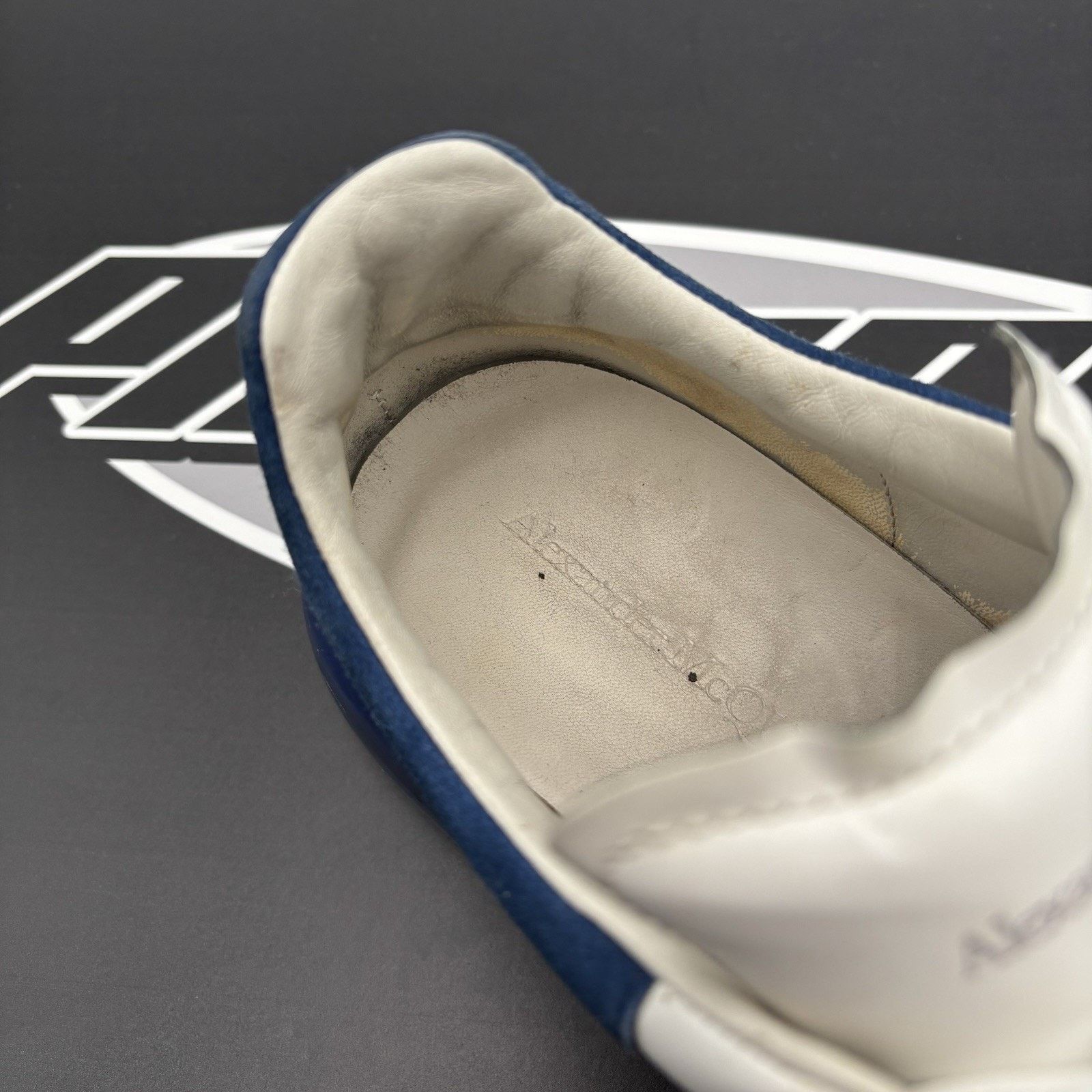 Alexander McQueen Alexander McQueen ' White, Blue Bottoms ' | GOOD CONDITION! Size US 10 / EU 43 - 16 Thumbnail