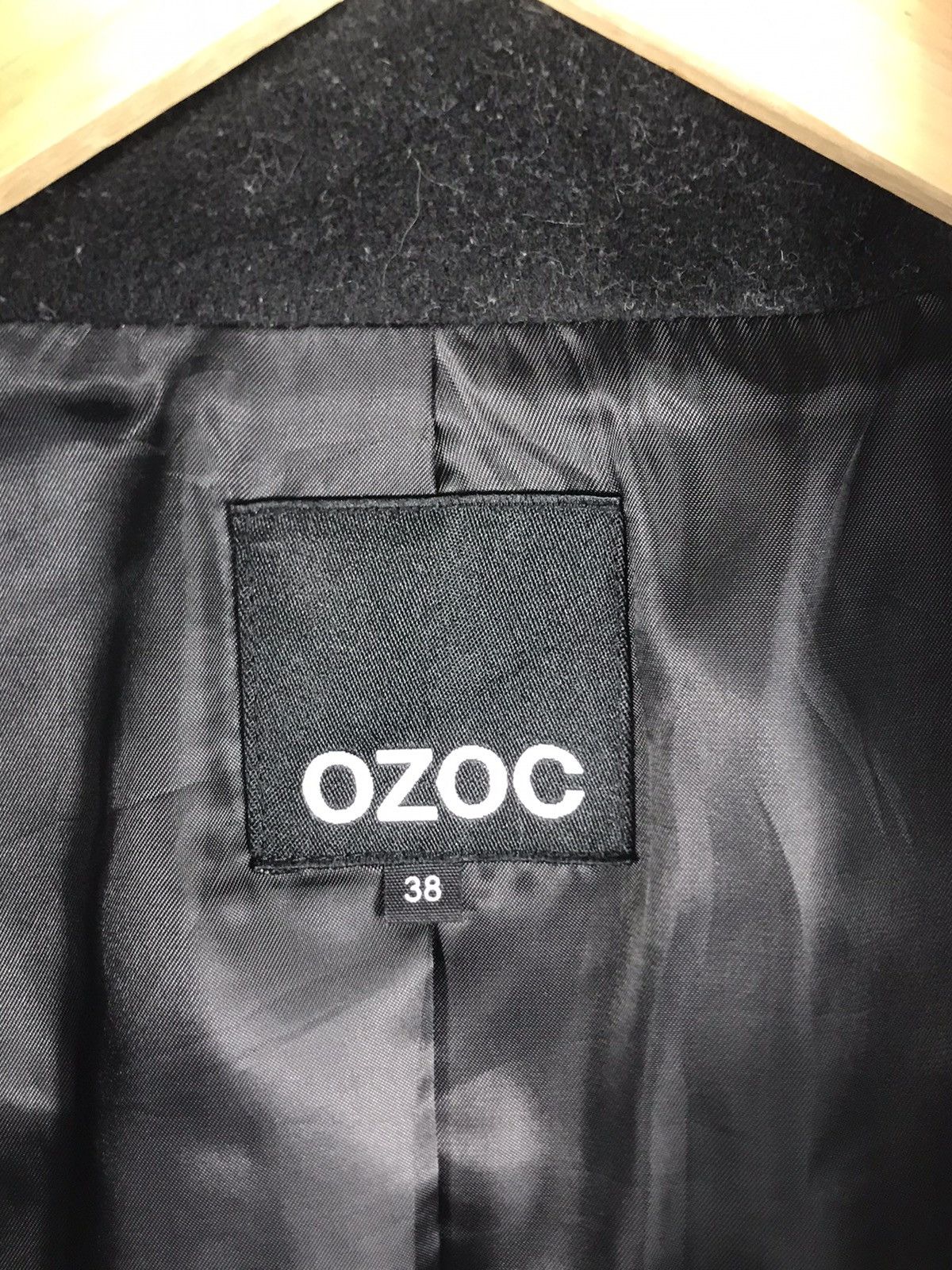 Japanese Brand 🔥Nice Design Ozoc Double Breast Baggy Coat Size XS / US 0-2 / IT 36-38 - 9 Thumbnail