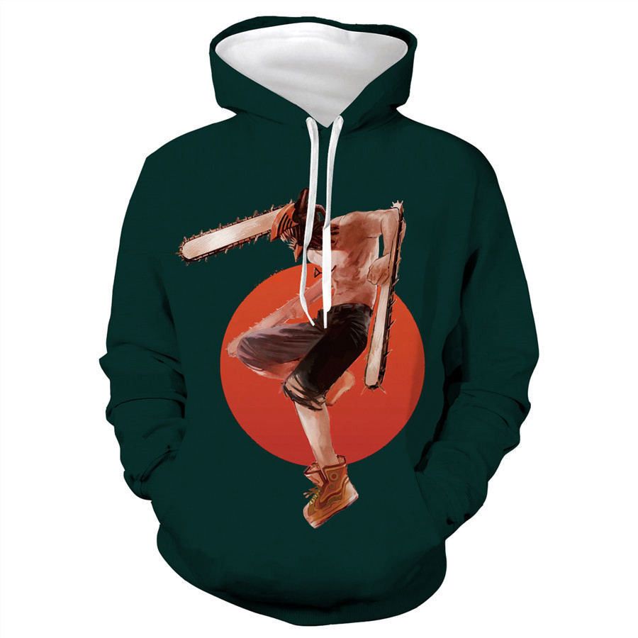 Japanese Brand Chainsaw Man Hoodies Size US XXL / EU 58 / 5 - 1 Thumbnail