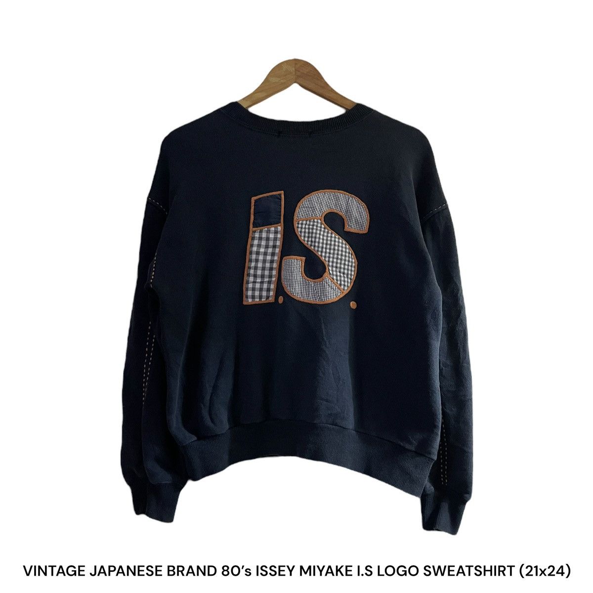 Issey Miyake Vintage 80’s Rare Collection Issey Miyake I.S Big Logo Size US S / EU 44-46 / 1 - 1 Thumbnail
