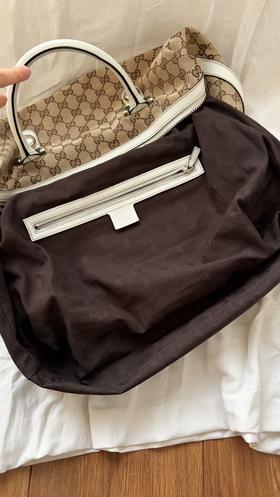 Gucci Gucci GG vintage canvas boston Size ONE SIZE - 9 Thumbnail