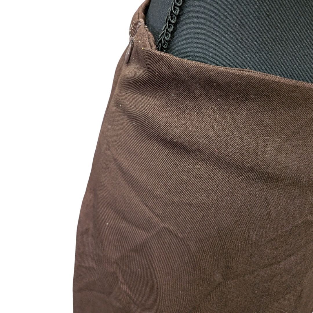 Cider Brown A-Line Maxi Skirt | Women's Small | Cider Size 25" / US 0 / IT 36 - 7 Thumbnail
