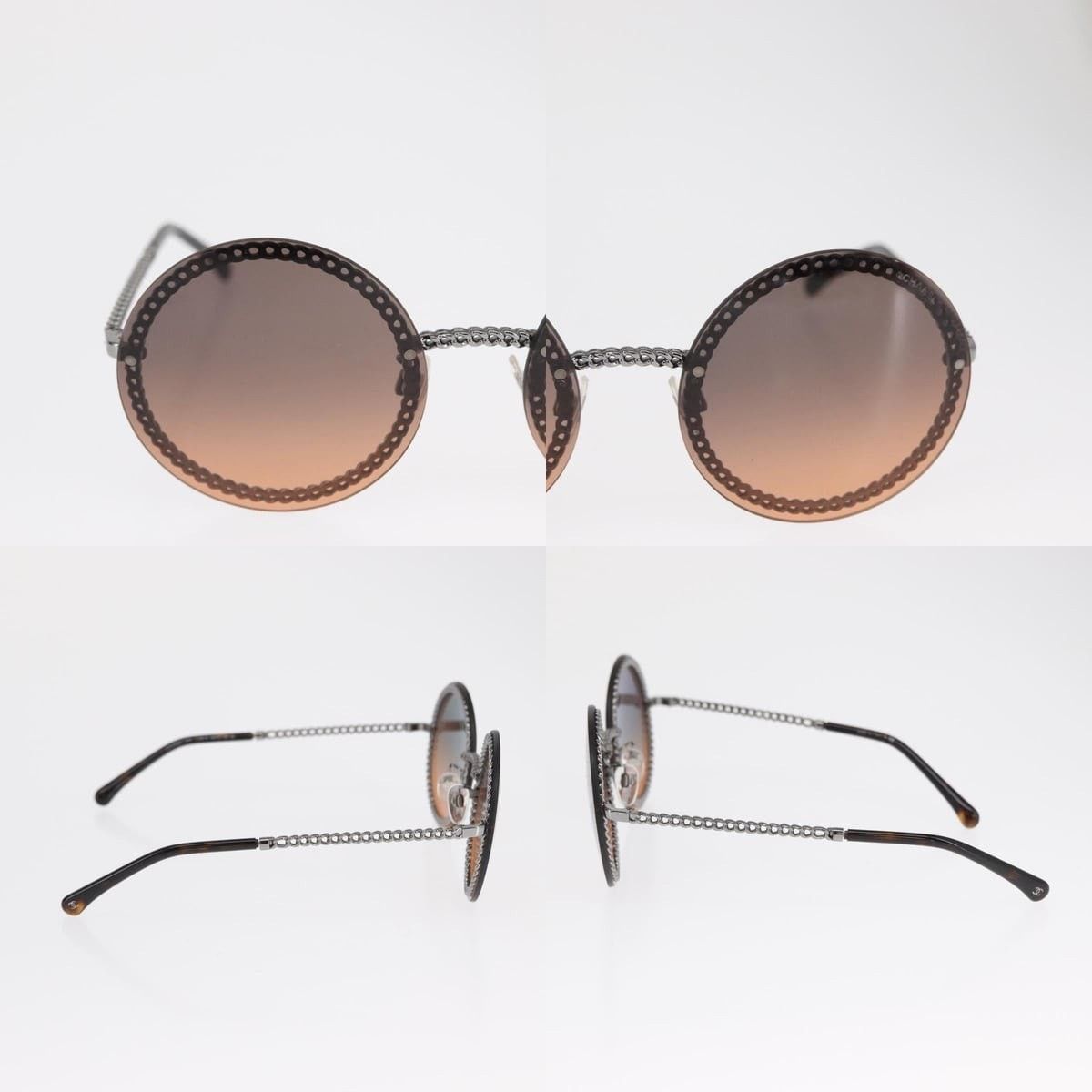 Chanel Chanel Chain Sunglasses Size ONE SIZE - 3 Thumbnail