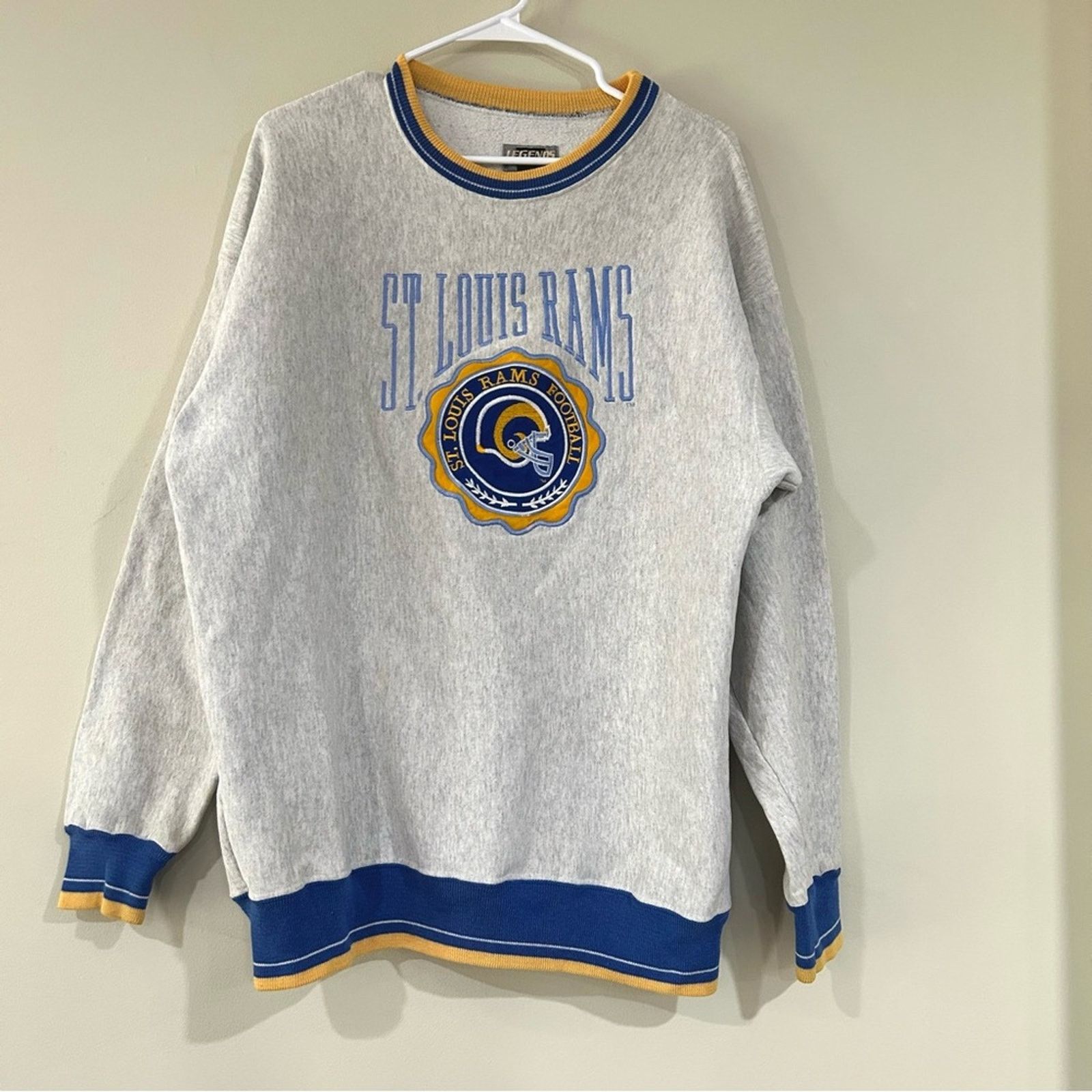 Other Vintage St. Louis Rams Sweatshirt Size US XL / EU 56 / 4 - 1 Thumbnail