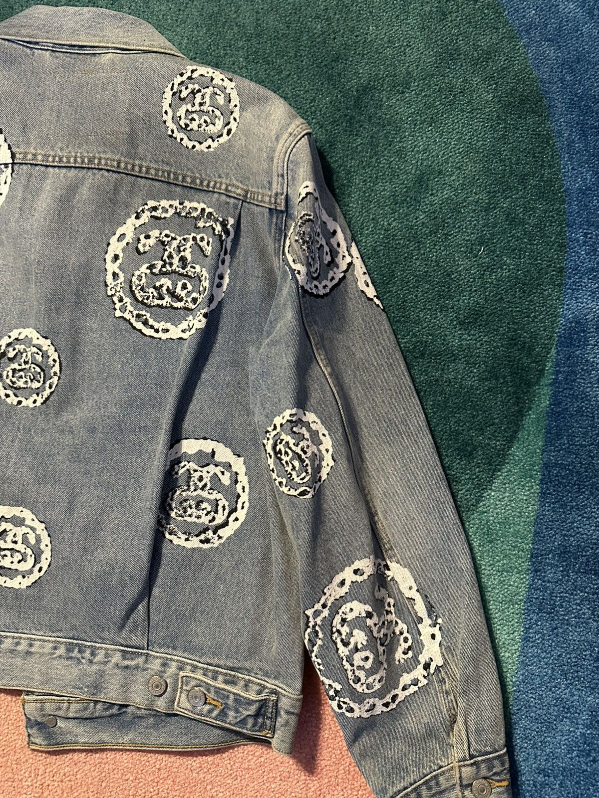 DENIM TEARS × Levi's × Stussy Denim Tears Stussy Levi Type 2 Jacket Size US M / EU 48-50 / 2 - 9 Thumbnail