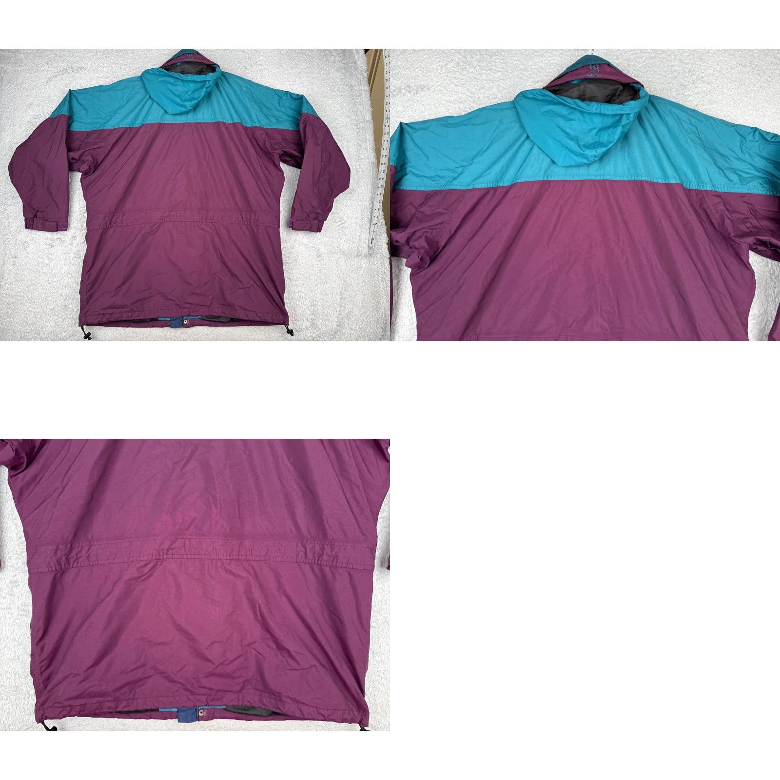 Helly Hansen VINTAGE Helly Hansen Jacket Men XL Blue Full Zip Hooded 90s Windbreaker Modern Shell Solid Pattern Mens Size US XL / EU 56 / 4 - 9 Thumbnail