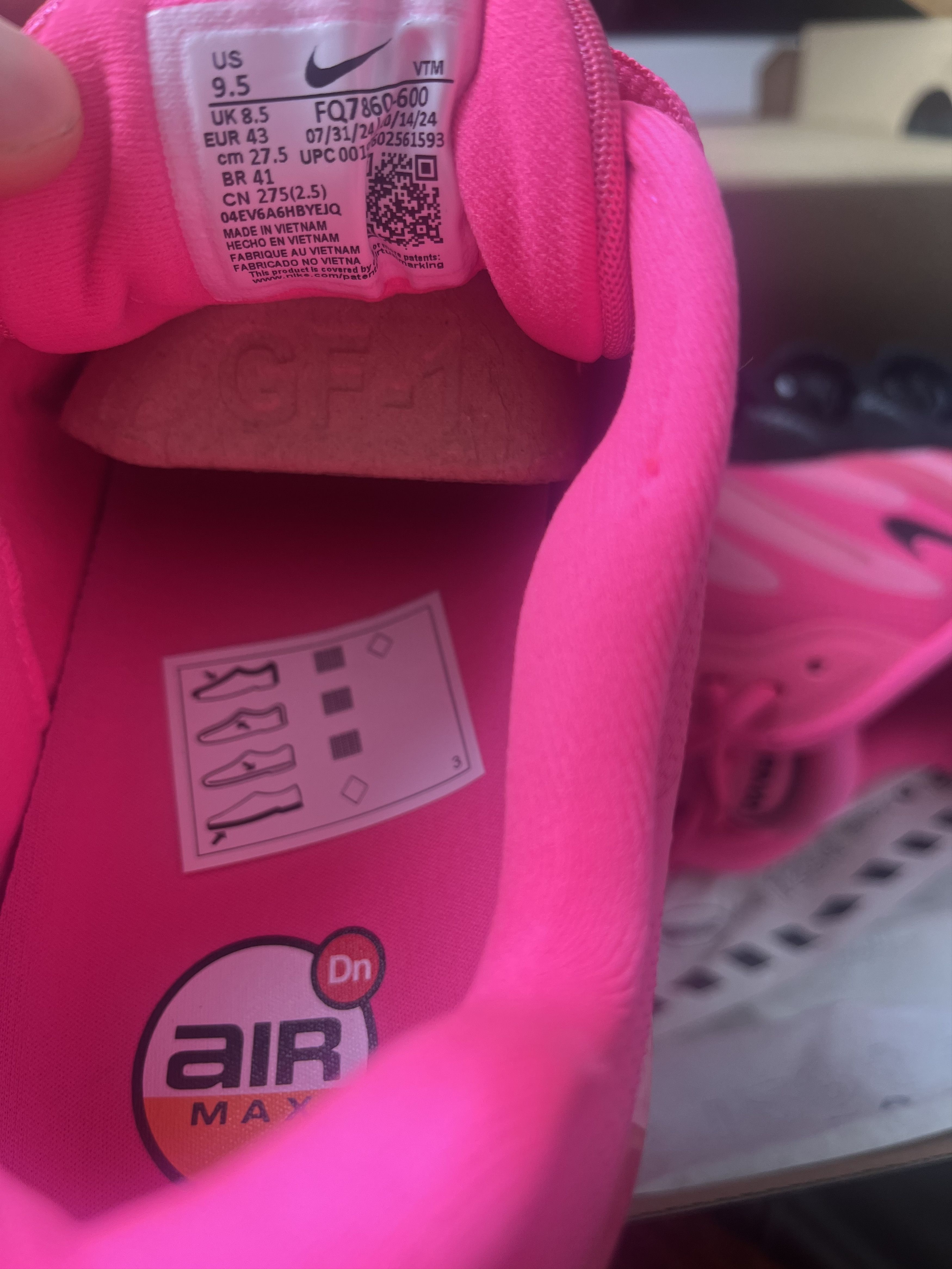 Nike air max dn8 hyper pink 9.5 43 running fitness Size US 9.5 / EU 42-43 - 7 Thumbnail