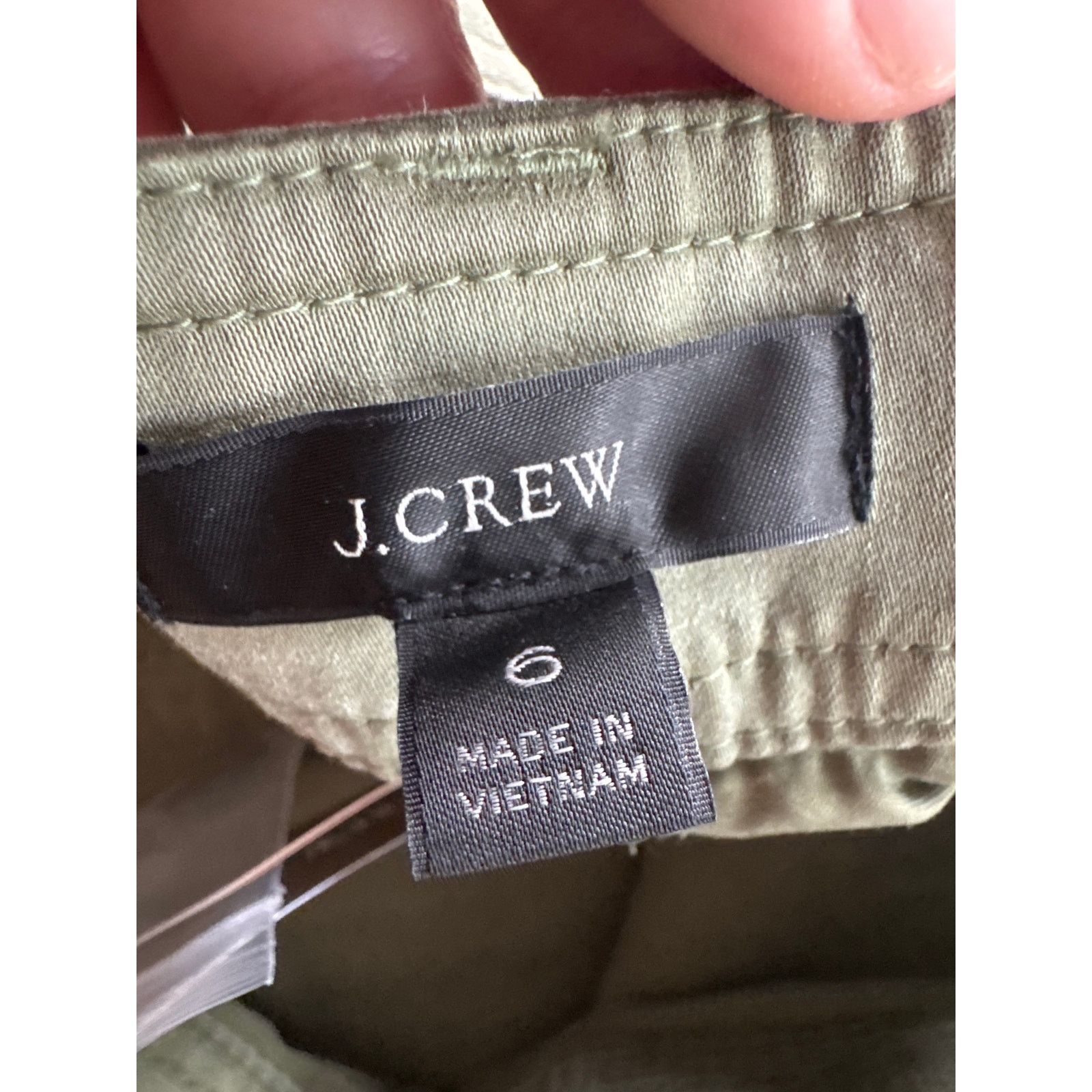 J.Crew J.CREW Drapey viscos blend twill pant Surplus Green Size 28" / US 6 / IT 42 - 7 Thumbnail