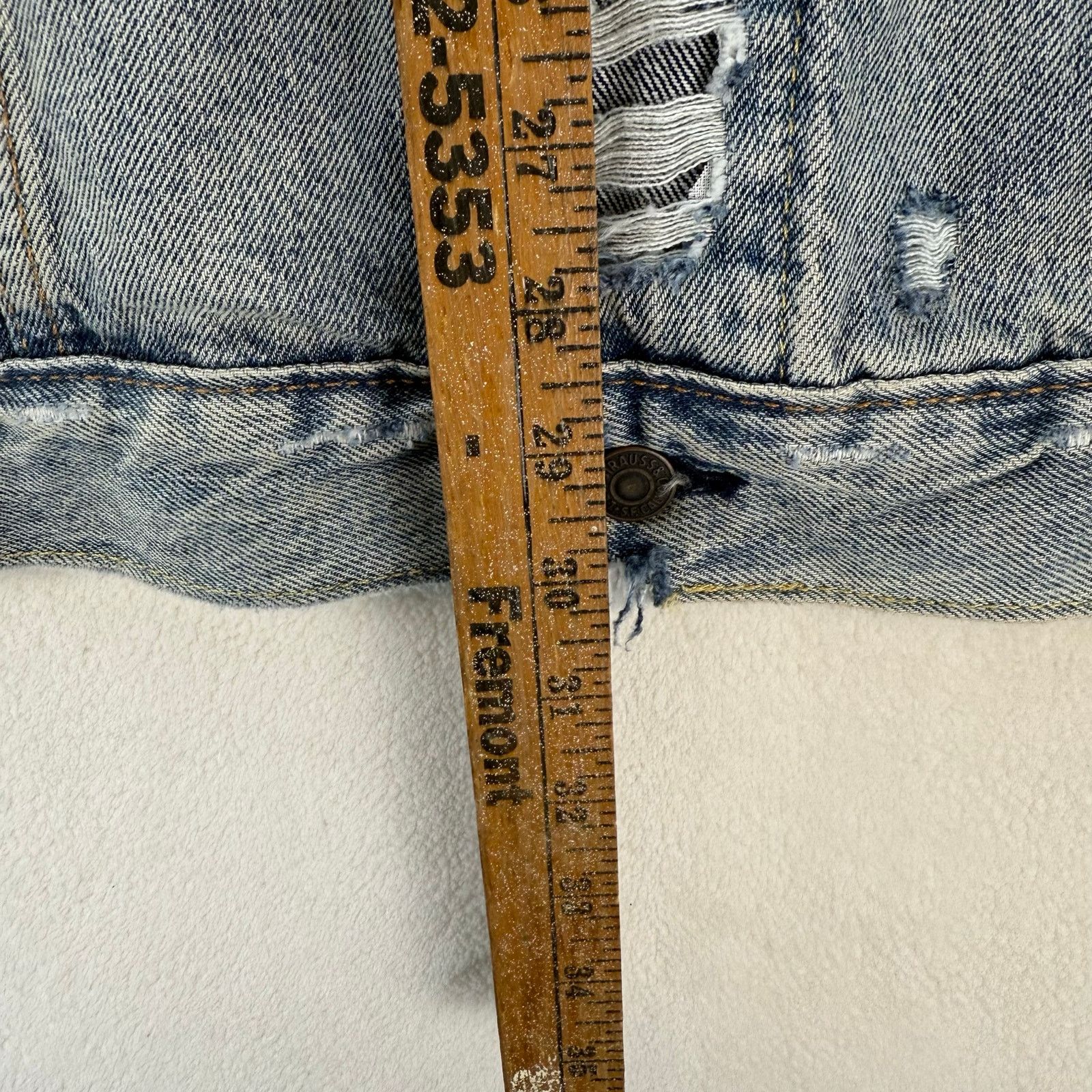 Levi's LEVI'S MEN'S 3XL TRUCKER DENIM JACKET WASH BLUE A57820006 Size US XXL / EU 58 / 5 - 4 Thumbnail