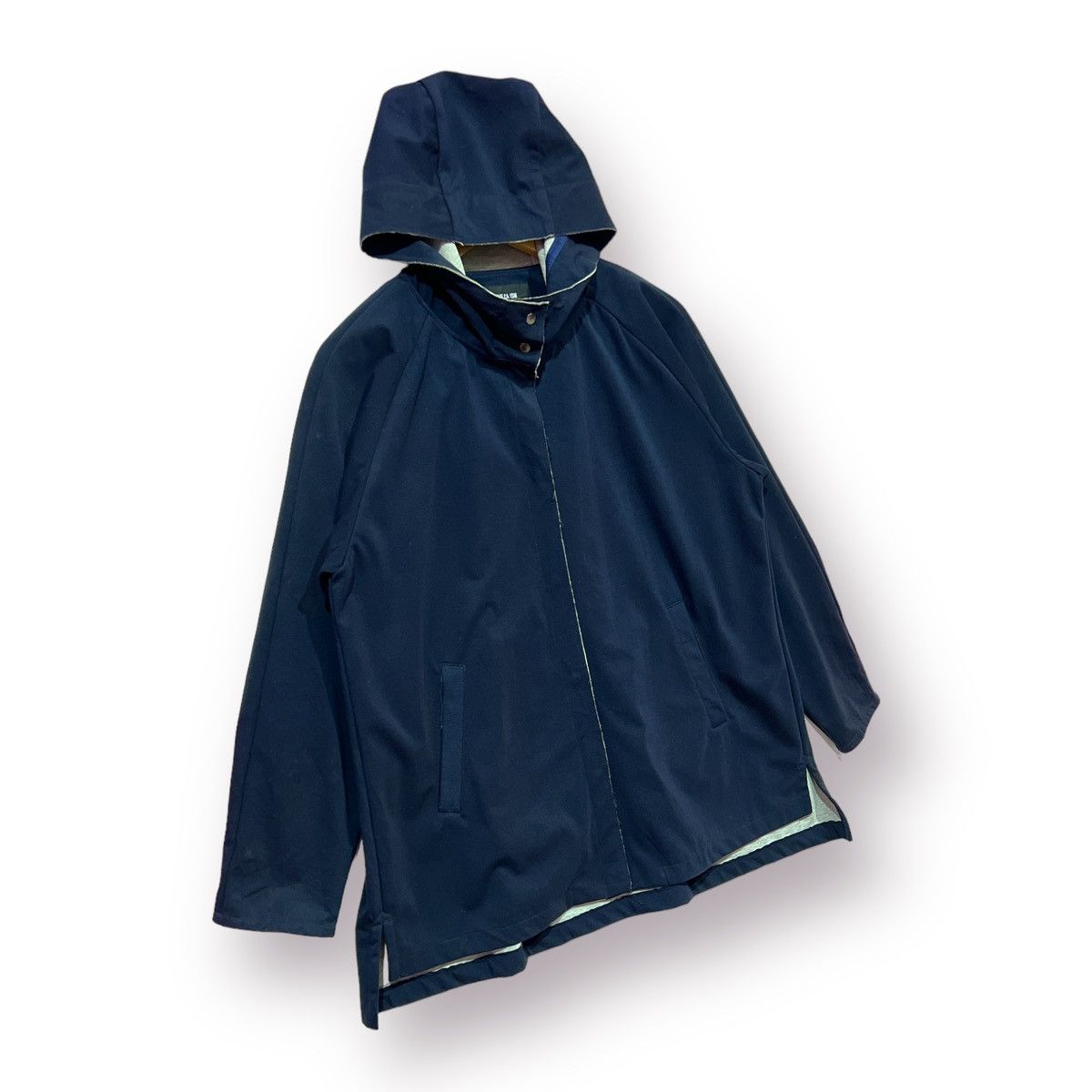 Comme Ca Ism Comme Ca ism navy blue hoodie issey miyake style lightjacket Size US M / EU 48-50 / 2 - 3 Thumbnail
