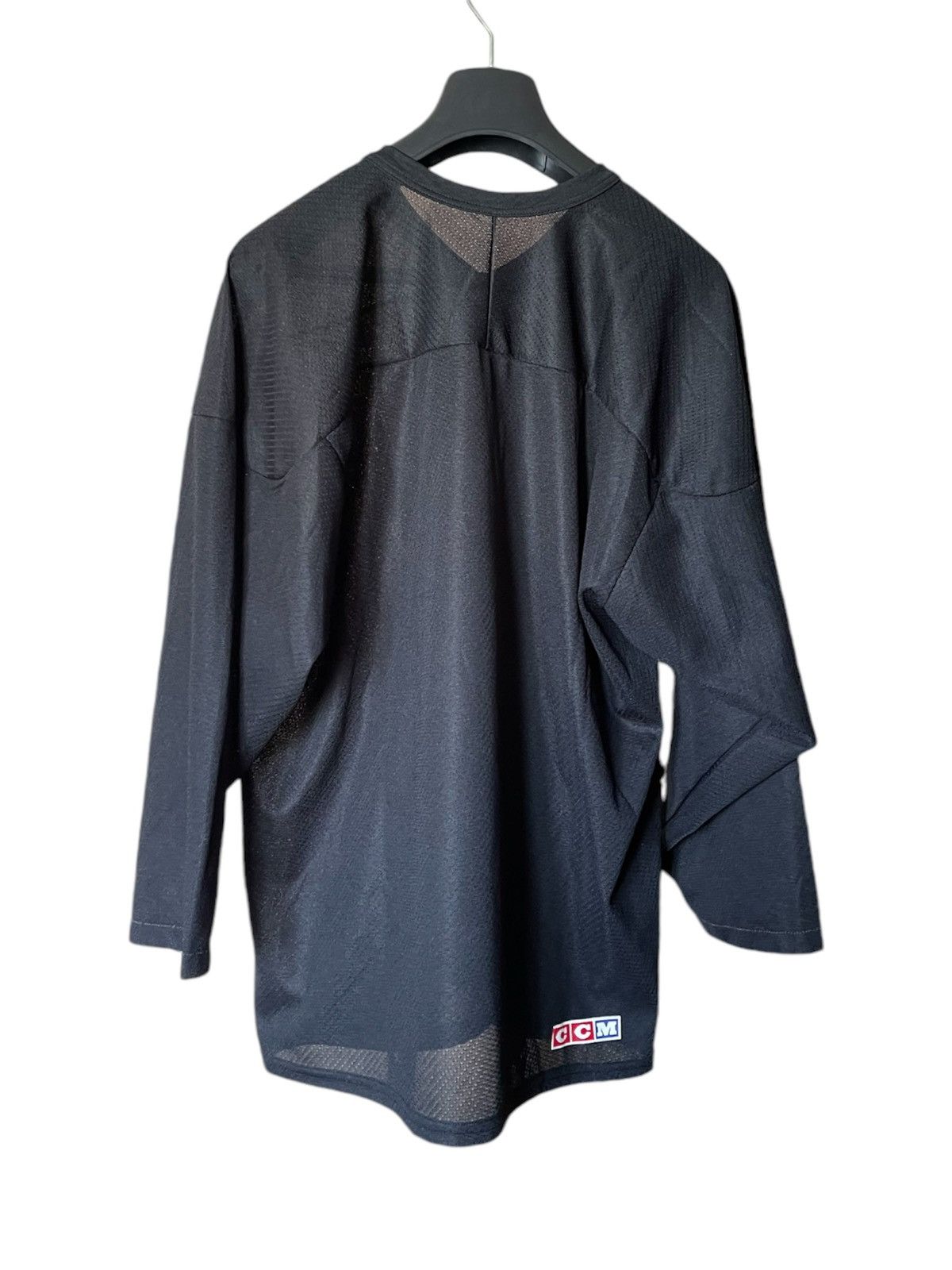 Ccm × Vintage 90’s CCM vintage black blanc hockey jersey new Size US L / EU 52-54 / 3 - 3 Thumbnail