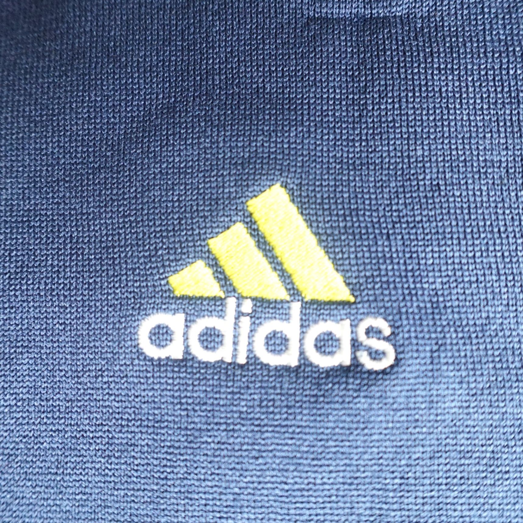Adidas VINTAGE adidas Sweatshirt Men L Blue Embroidered Mock Neck Crew Neck USA 90s, Pullover, Long Sleeve Size US L / EU 52-54 / 3 - 2 Thumbnail