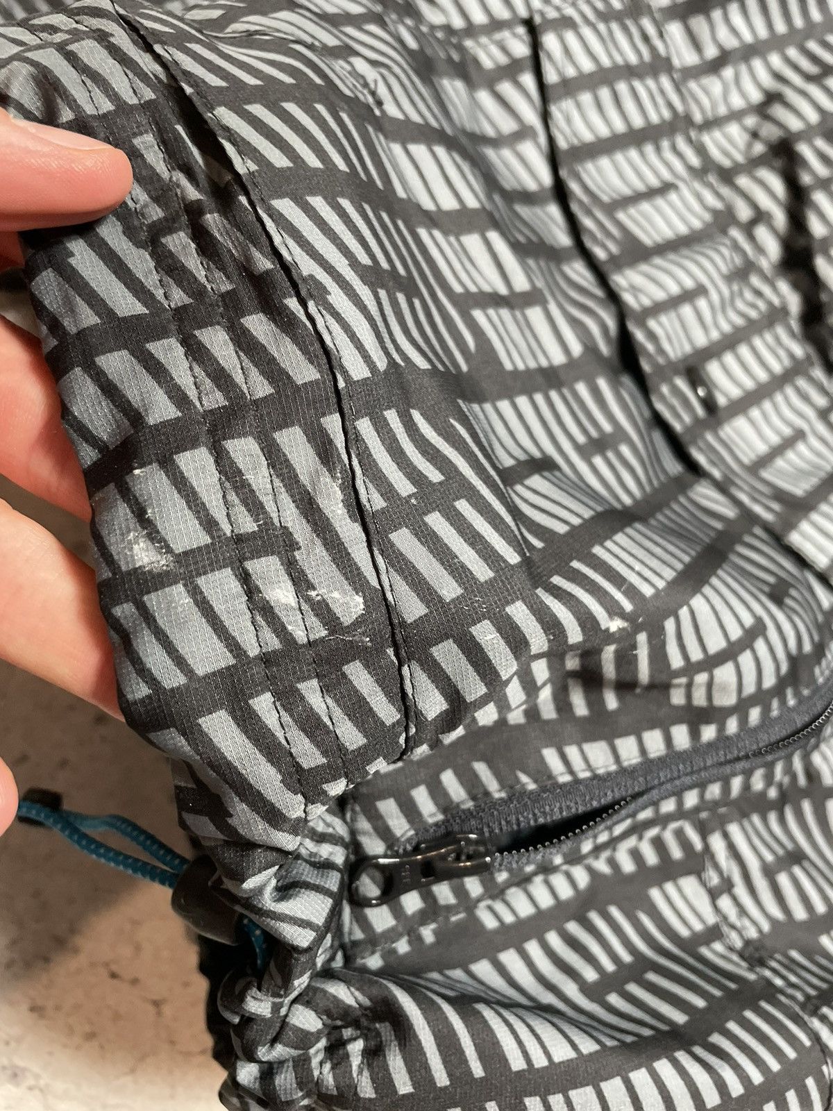 Nike × Vintage Vintage Nike Air Max Drill Monogram Cargo Shorts Nylon Y2K Size US 32 / EU 48 - 13 Thumbnail