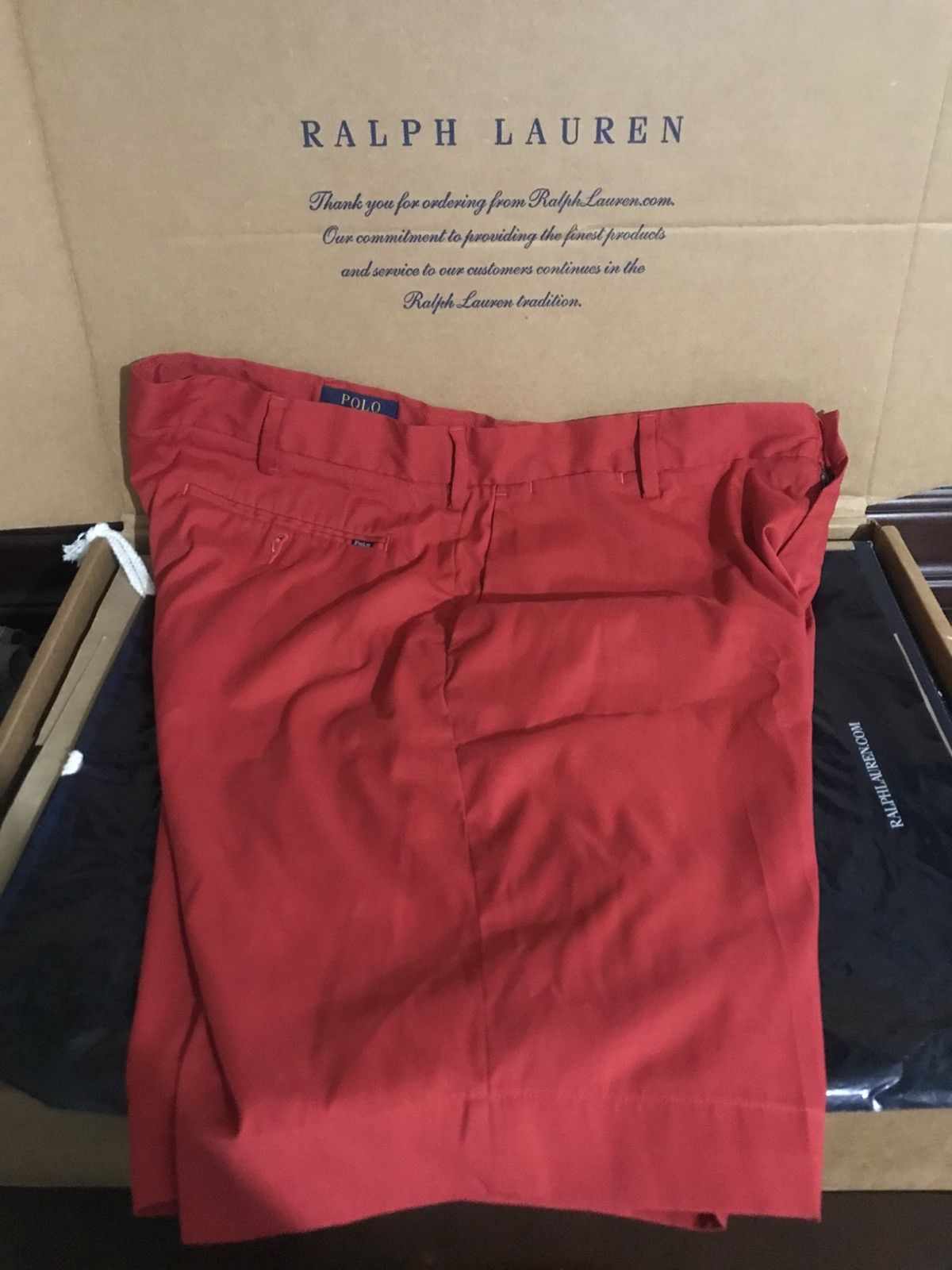 Polo Ralph Lauren Polo Ralph Lauren Red Shorts Size 36 Size US 36 / EU 52 - 1 Thumbnail