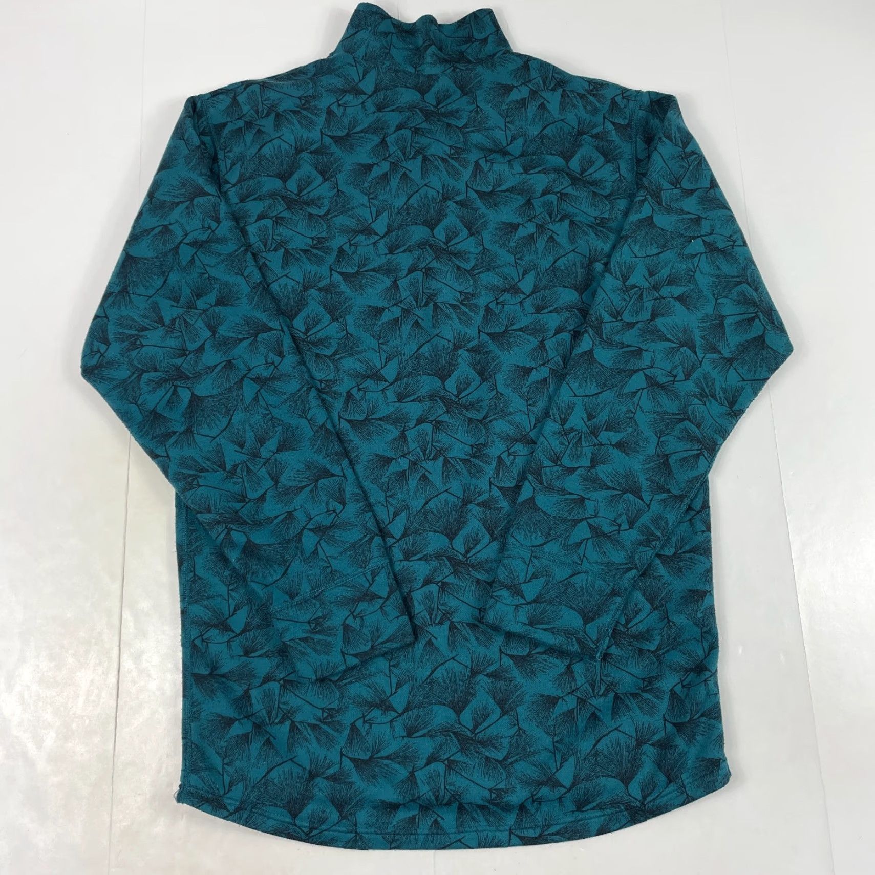 Vintage VINTAGE REI Sweater Mens Medium Green Fleece 1/4 Zip Floral Hiking Ski Golfing Shirt Size US M / EU 48-50 / 2 - 7 Thumbnail