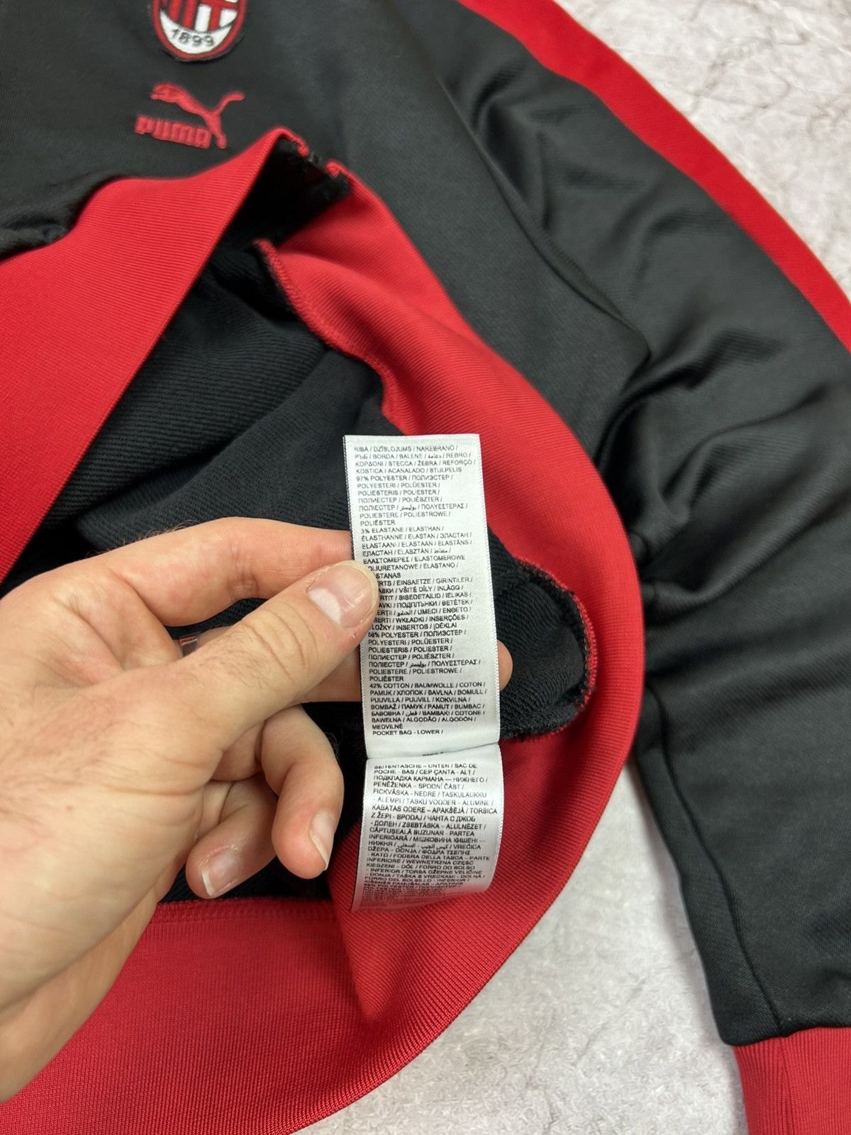 Puma Puma Ac Milan Track Top Jacket Size US XXL / EU 58 / 5 - 7 Thumbnail
