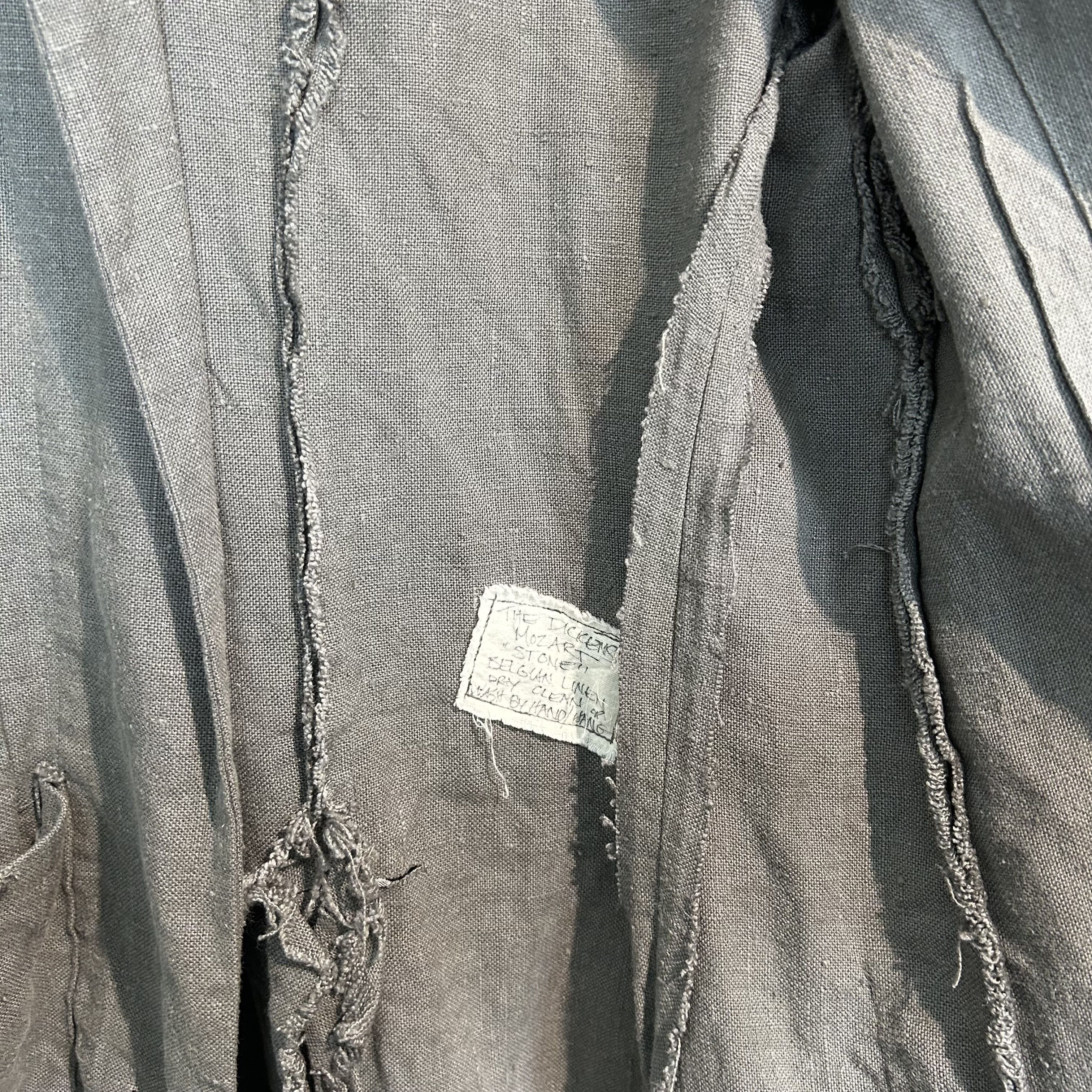 greg lauren linen jacket