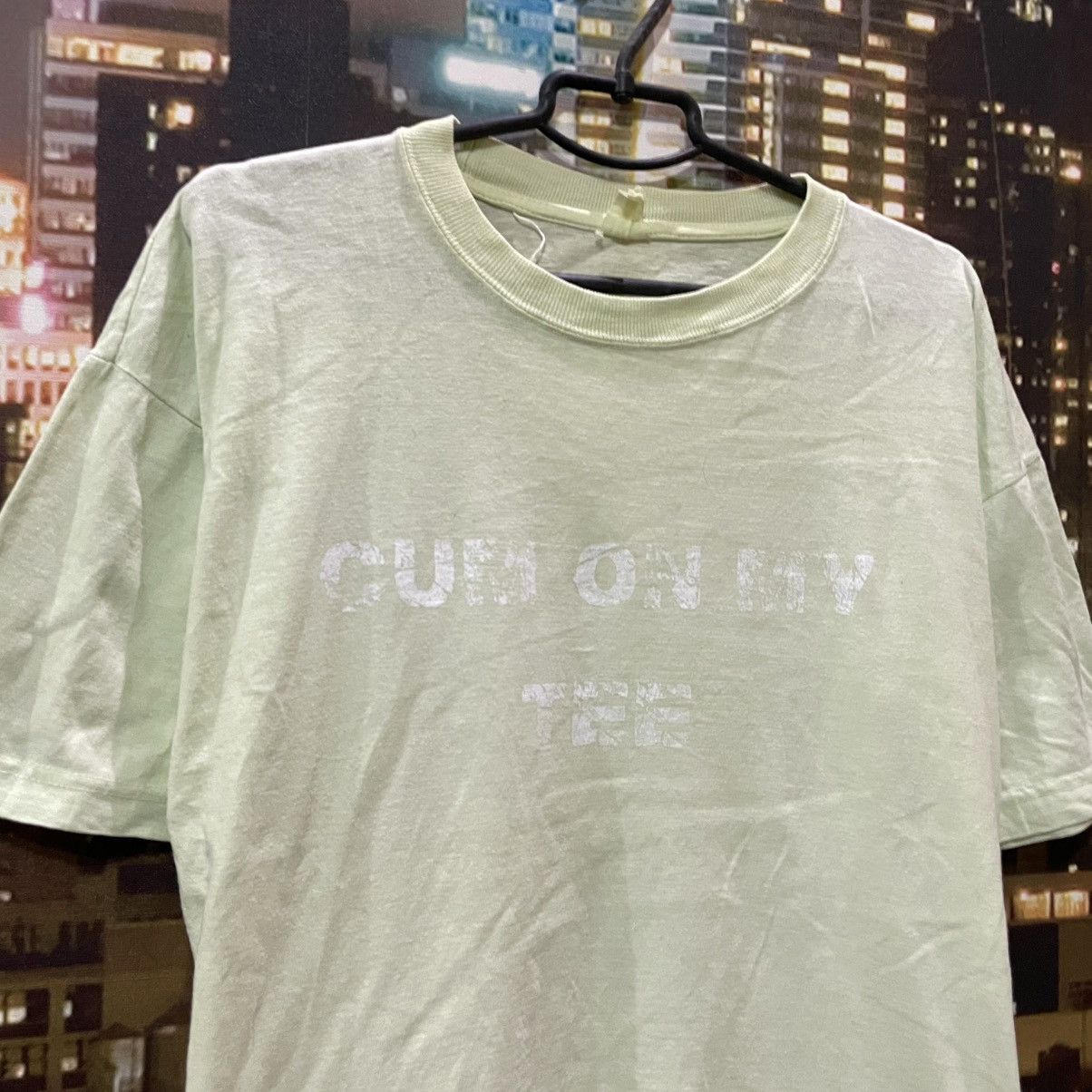 Vintage Vintage 90s Sun Faded Graphic Tee Cream Workwear Grunge L Size US L / EU 52-54 / 3 - 2 Thumbnail