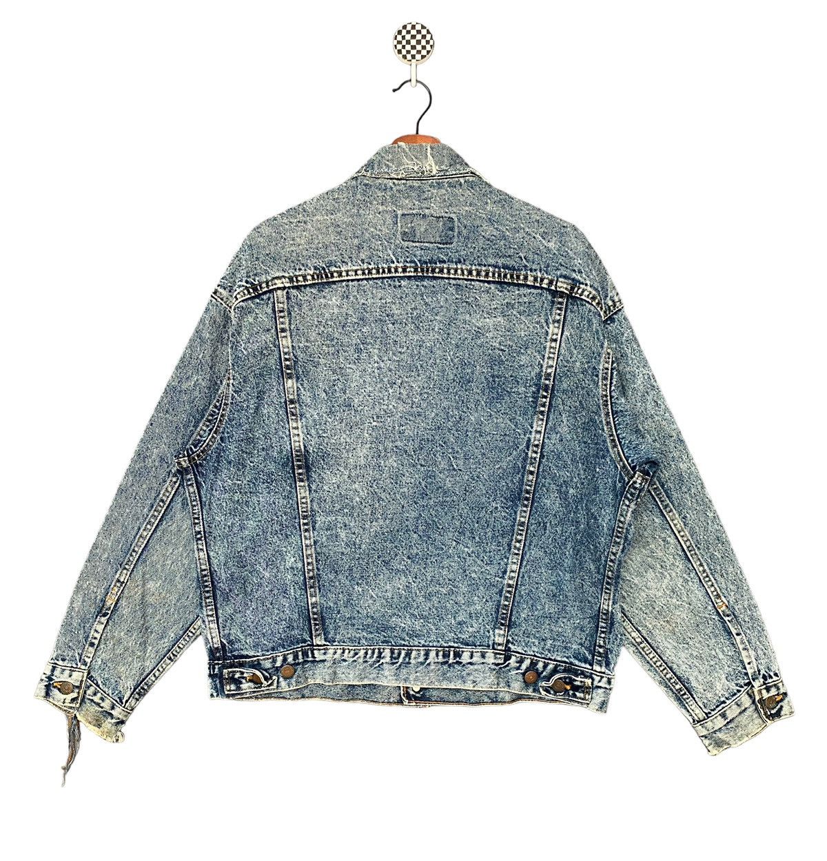 Levi's × Vintage Vintage Brand Levis Acid Wash Trucker Denim Jacket 1990s Size US L / EU 52-54 / 3 - 2 Thumbnail